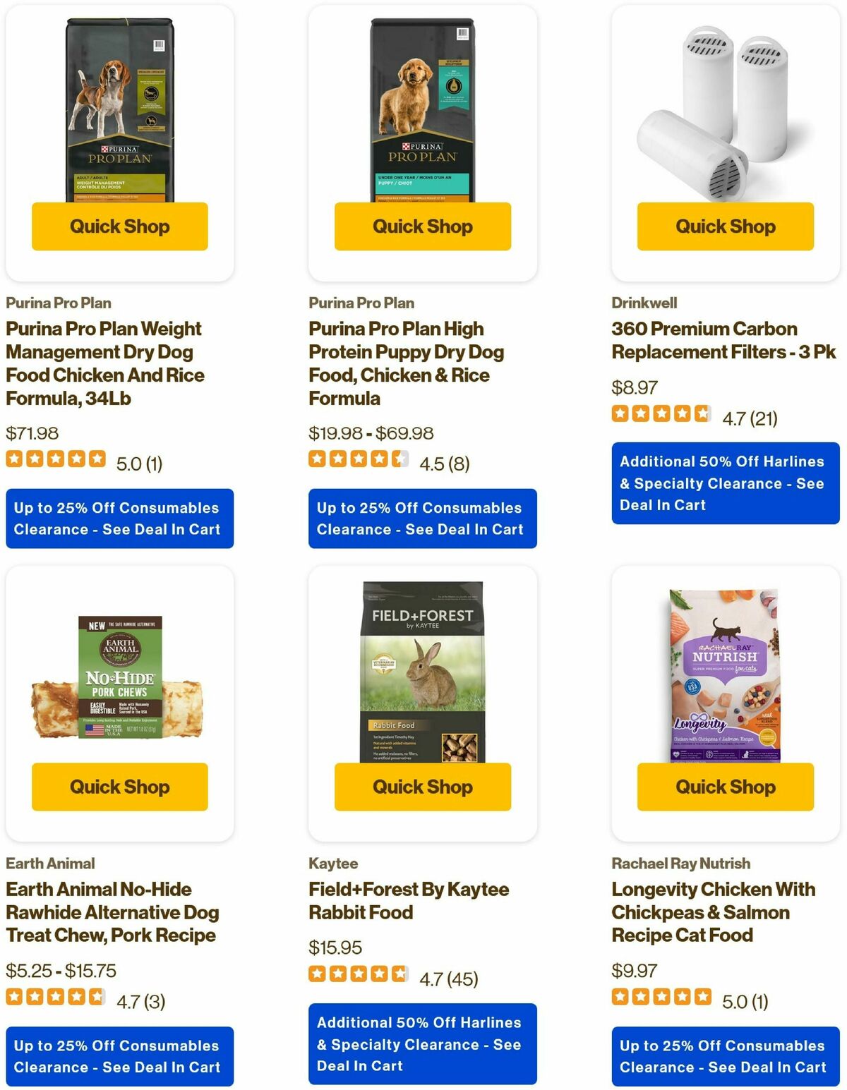 Pet Supermarket Weekly Ad from August 4