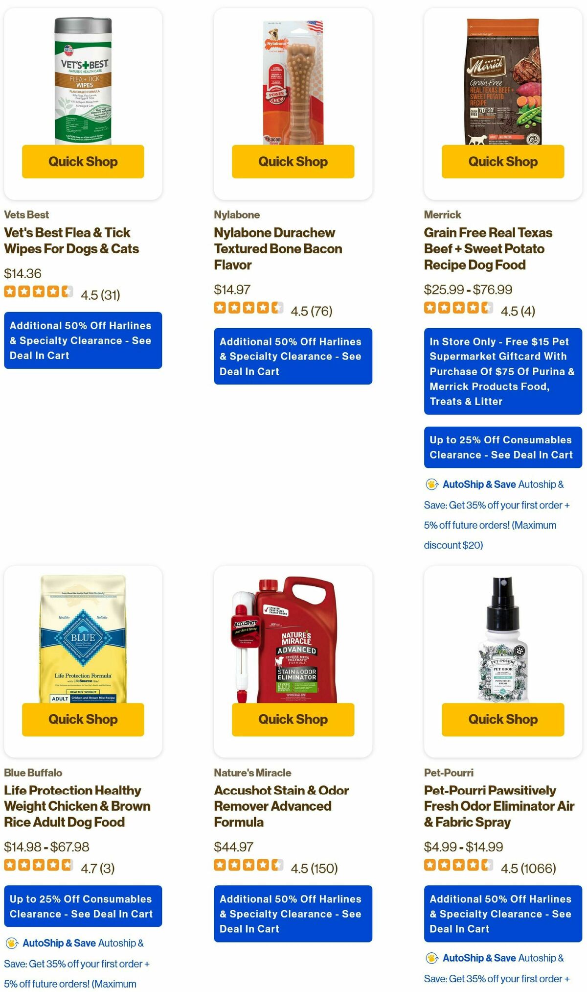 Pet Supermarket Weekly Ad from August 4