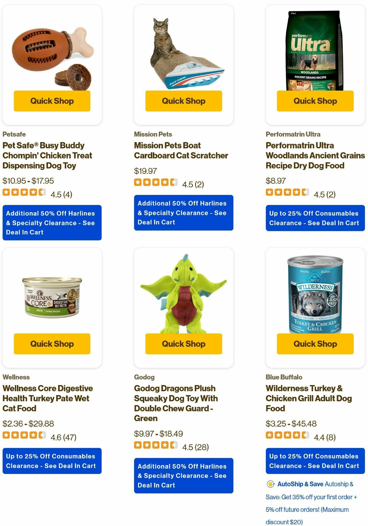 Pet Supermarket Weekly Ad from August 4