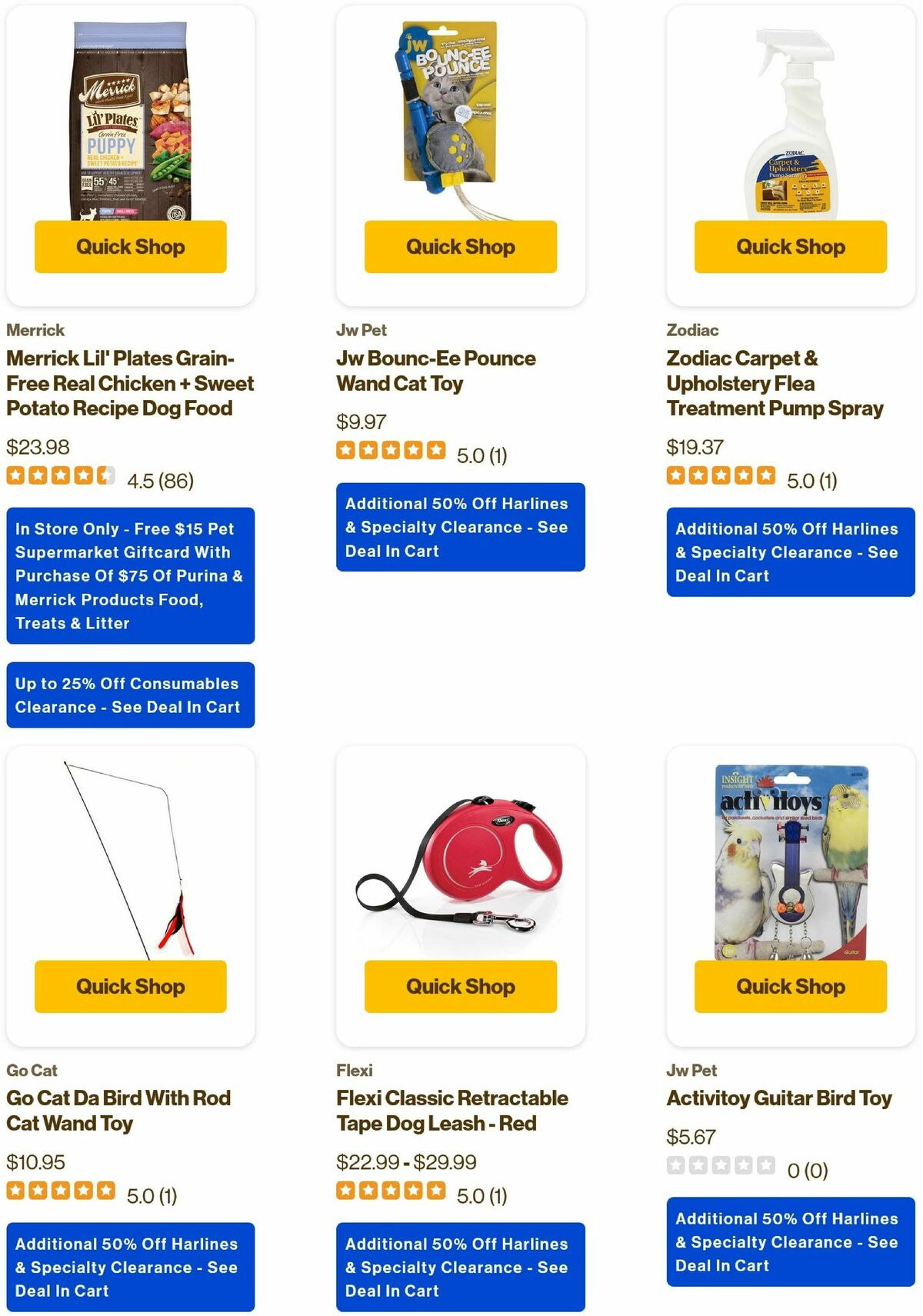 Pet Supermarket Weekly Ad from August 4