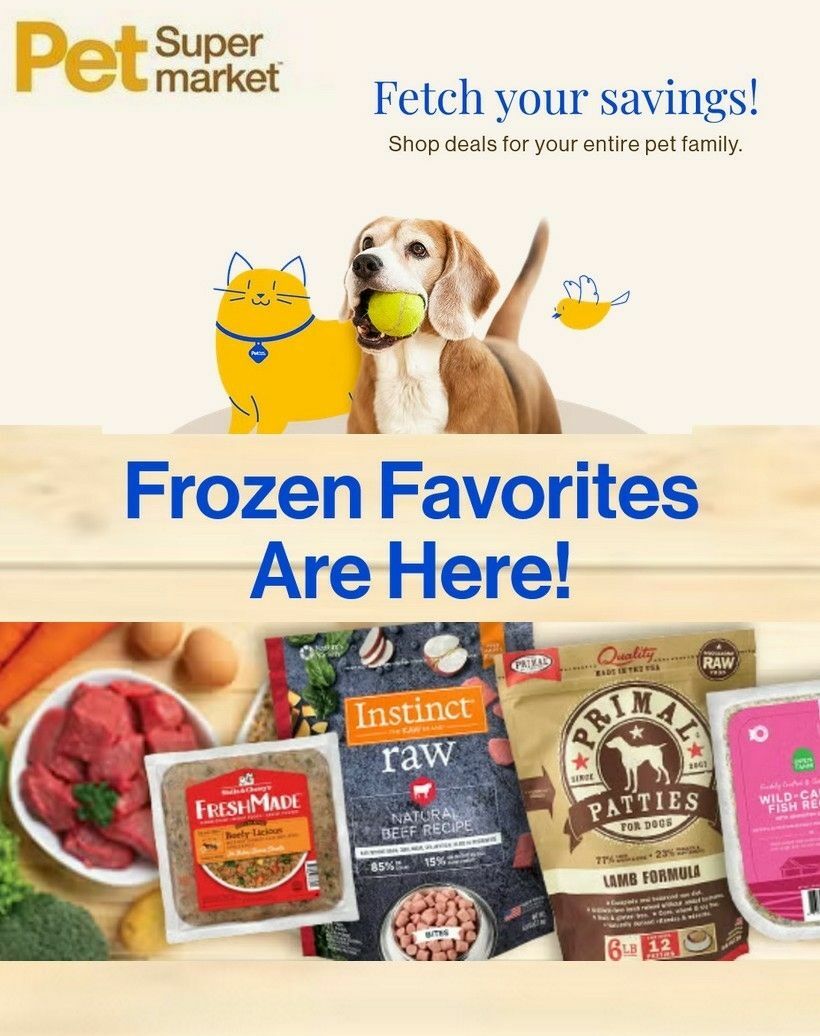 Pet Supermarket Weekly Ad from August 26