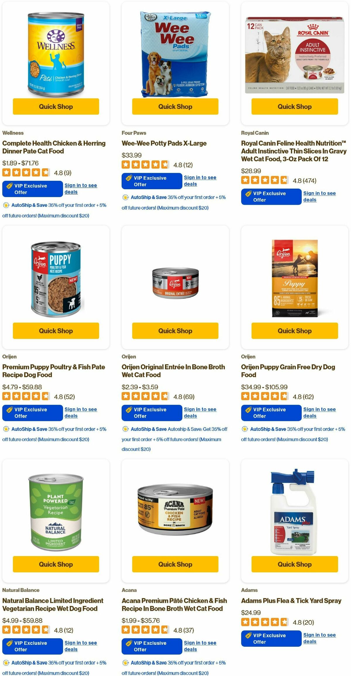 Pet Supermarket Weekly Ad from October 2