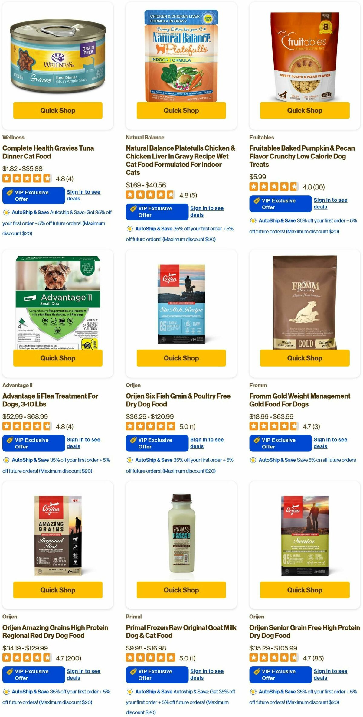 Pet Supermarket Weekly Ad from October 2