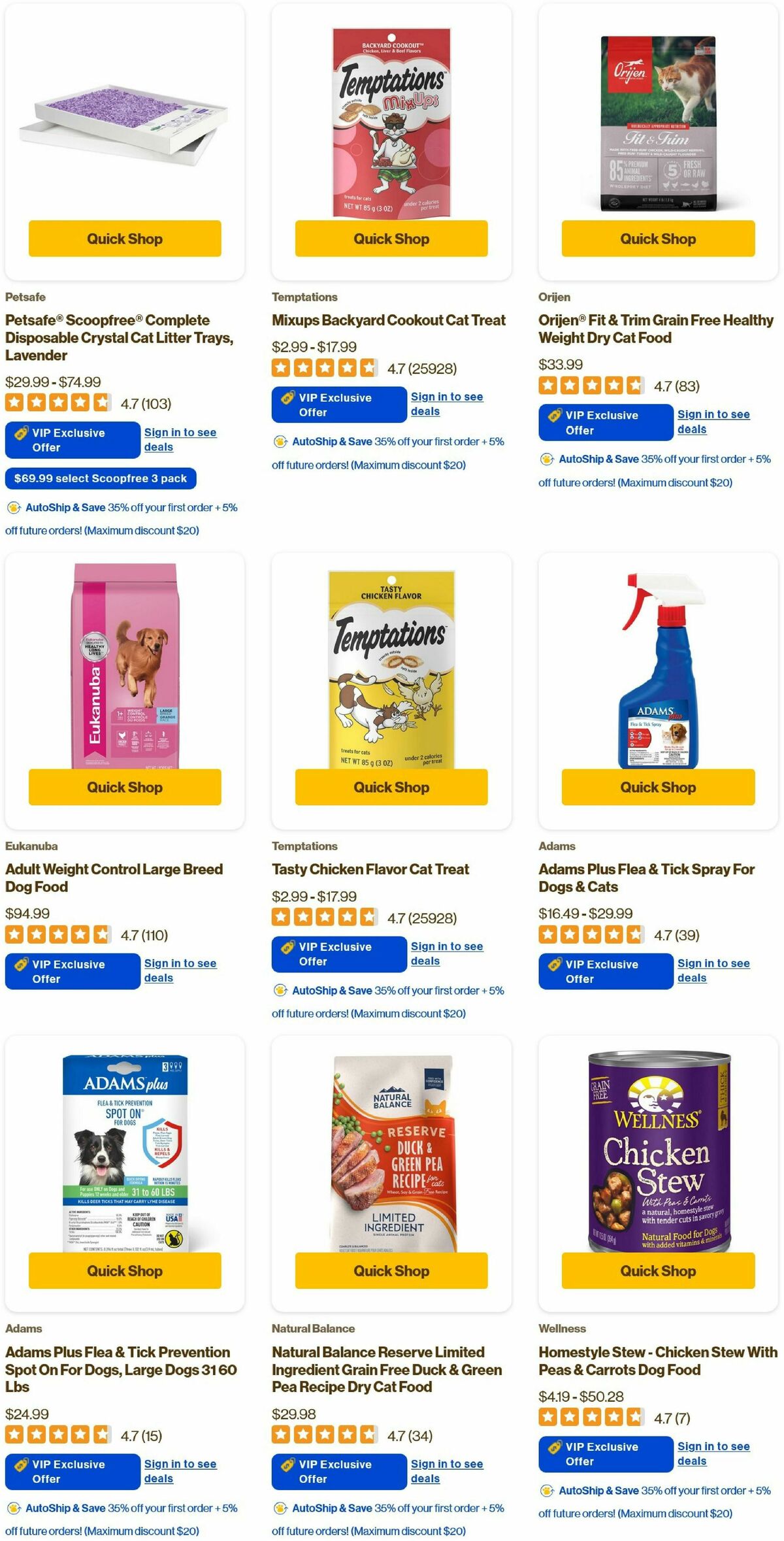 Pet Supermarket Weekly Ad from October 2