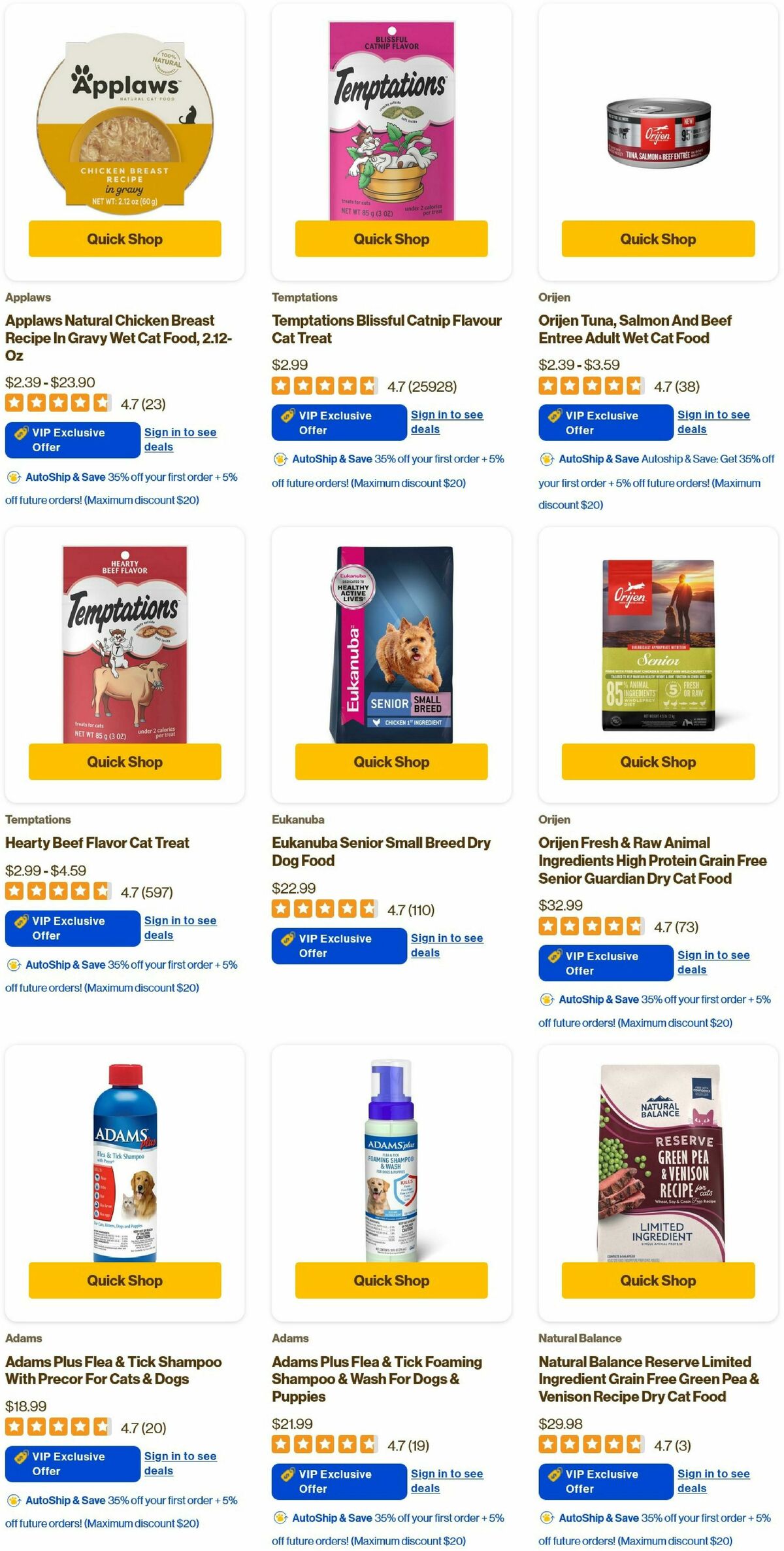 Pet Supermarket Weekly Ad from October 2