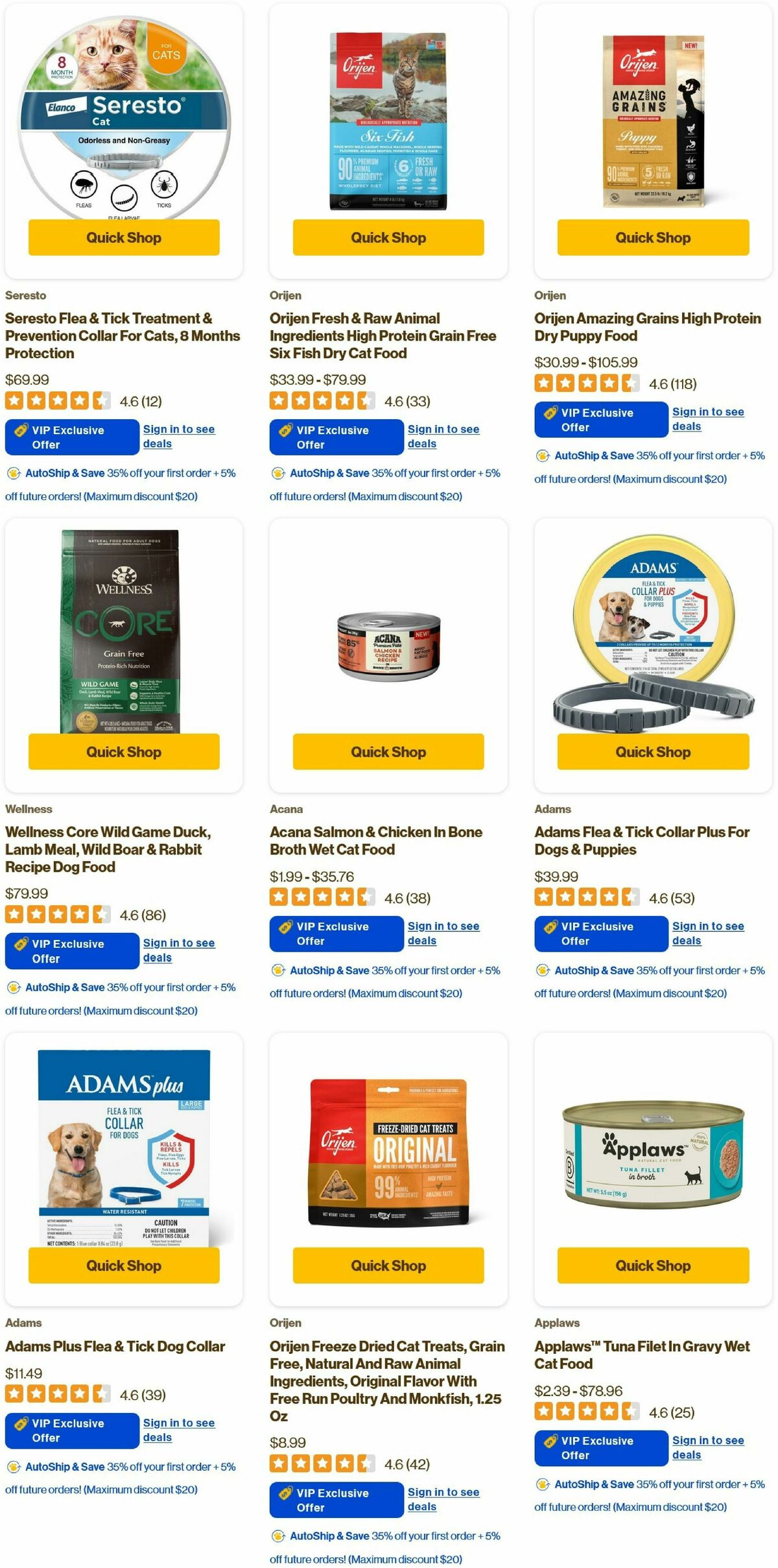 Pet Supermarket Weekly Ad from October 2