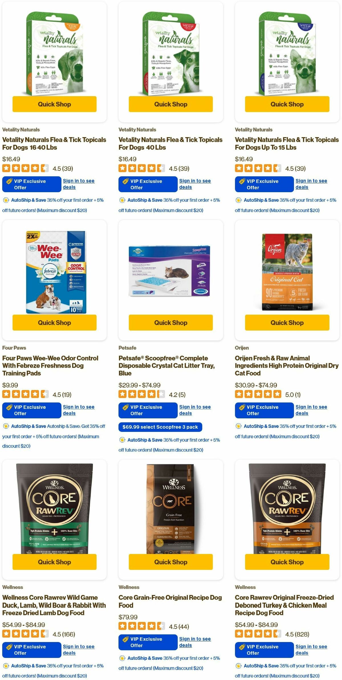 Pet Supermarket Weekly Ad from October 2