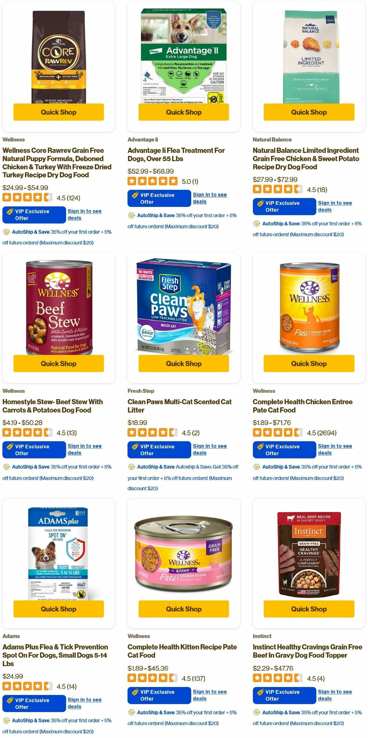 Pet Supermarket Weekly Ad from October 2