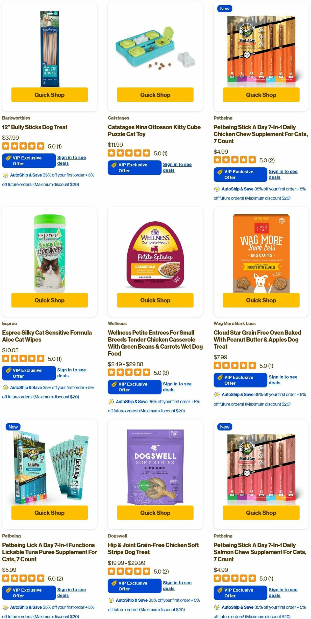 Pet Supermarket Weekly Ad from October 2
