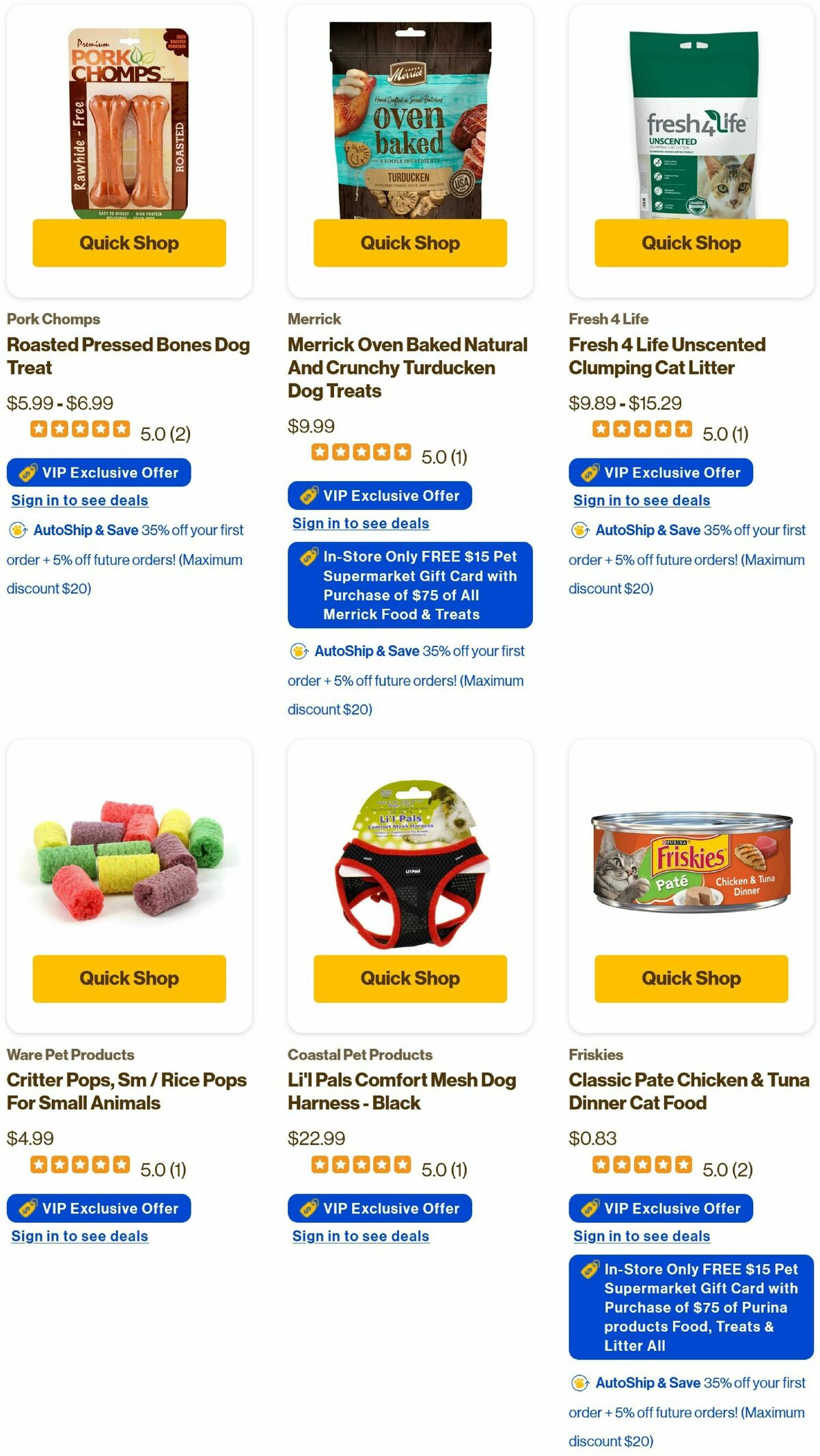 Pet Supermarket Weekly Ad from January 4