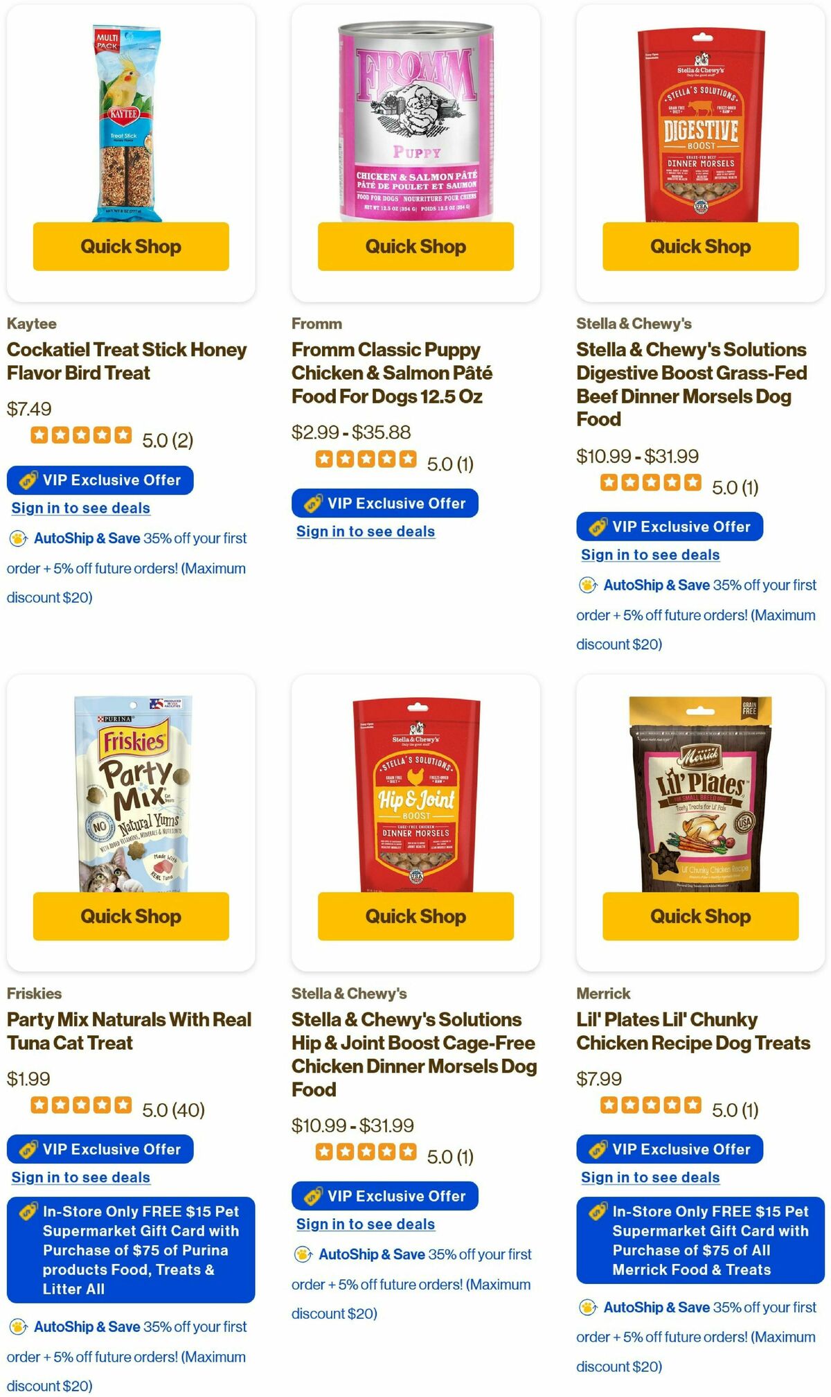 Pet Supermarket Weekly Ad from January 4