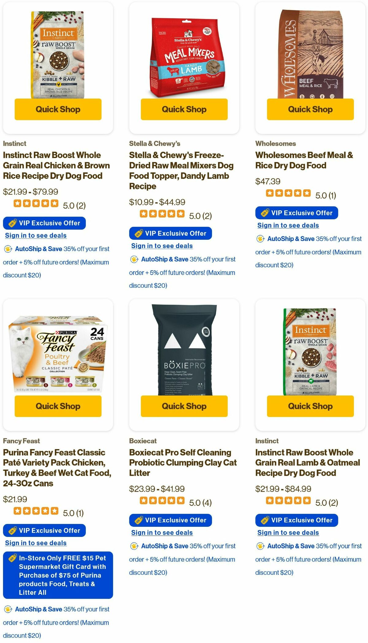 Pet Supermarket Weekly Ad from January 4