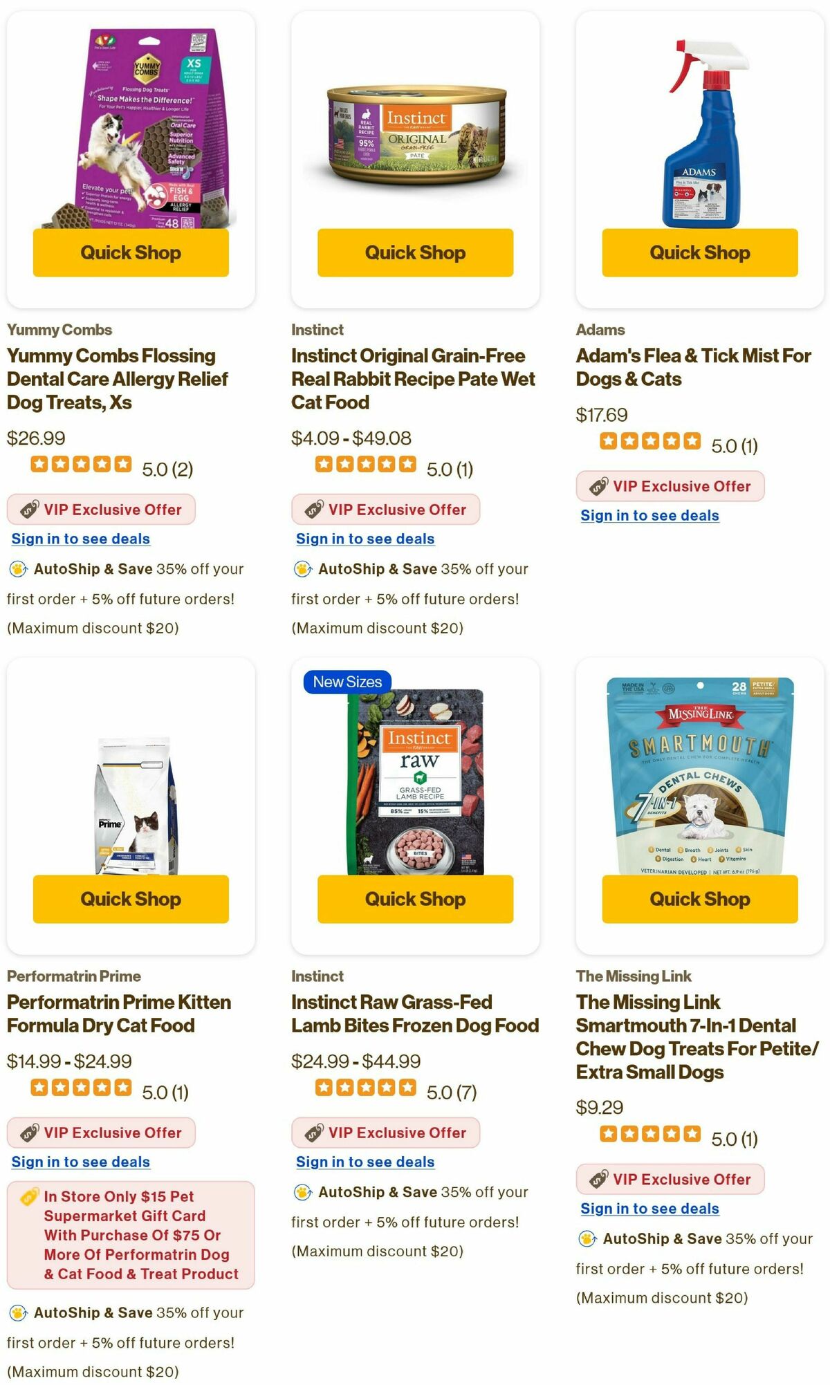 Pet Supermarket Weekly Ad from February 3