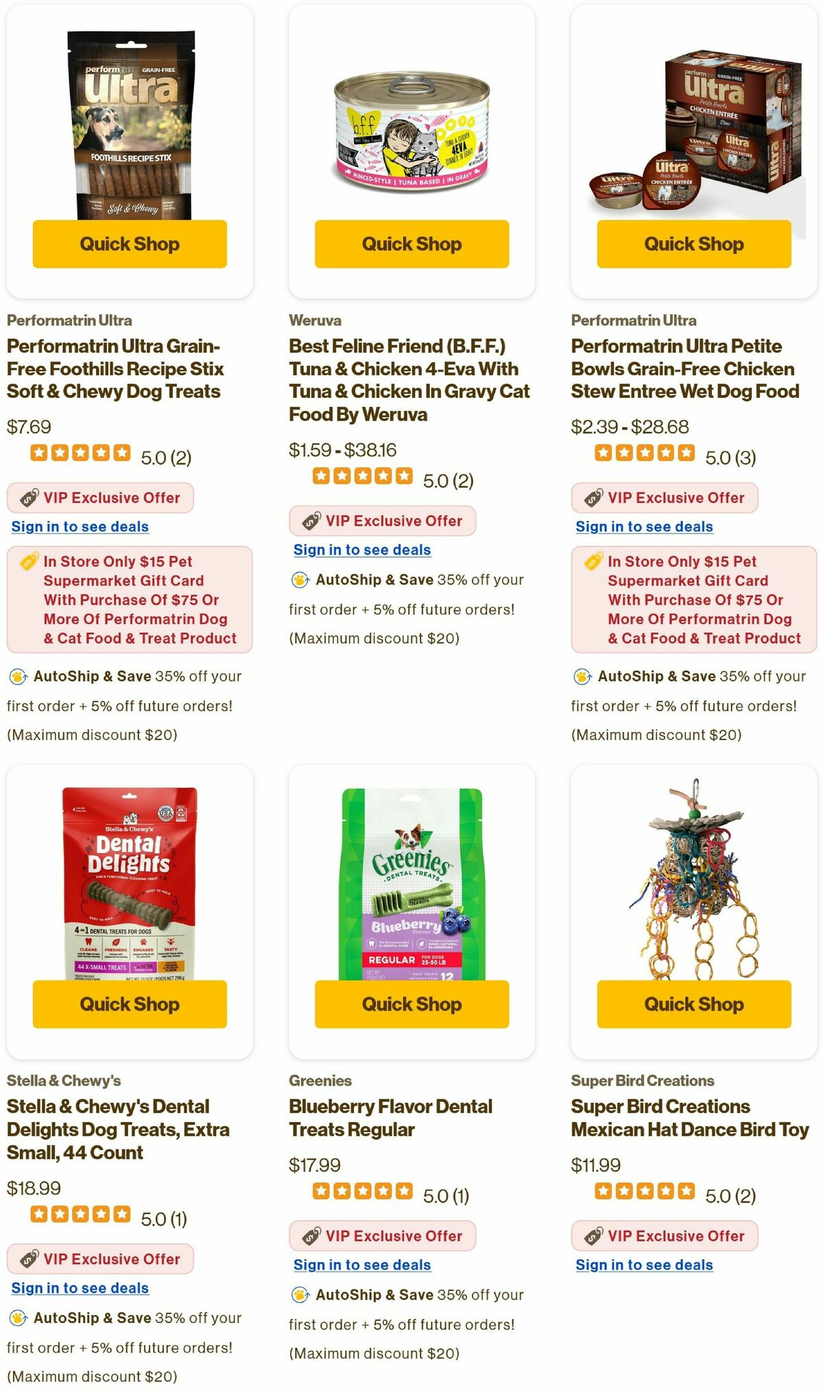 Pet Supermarket Weekly Ad from February 3