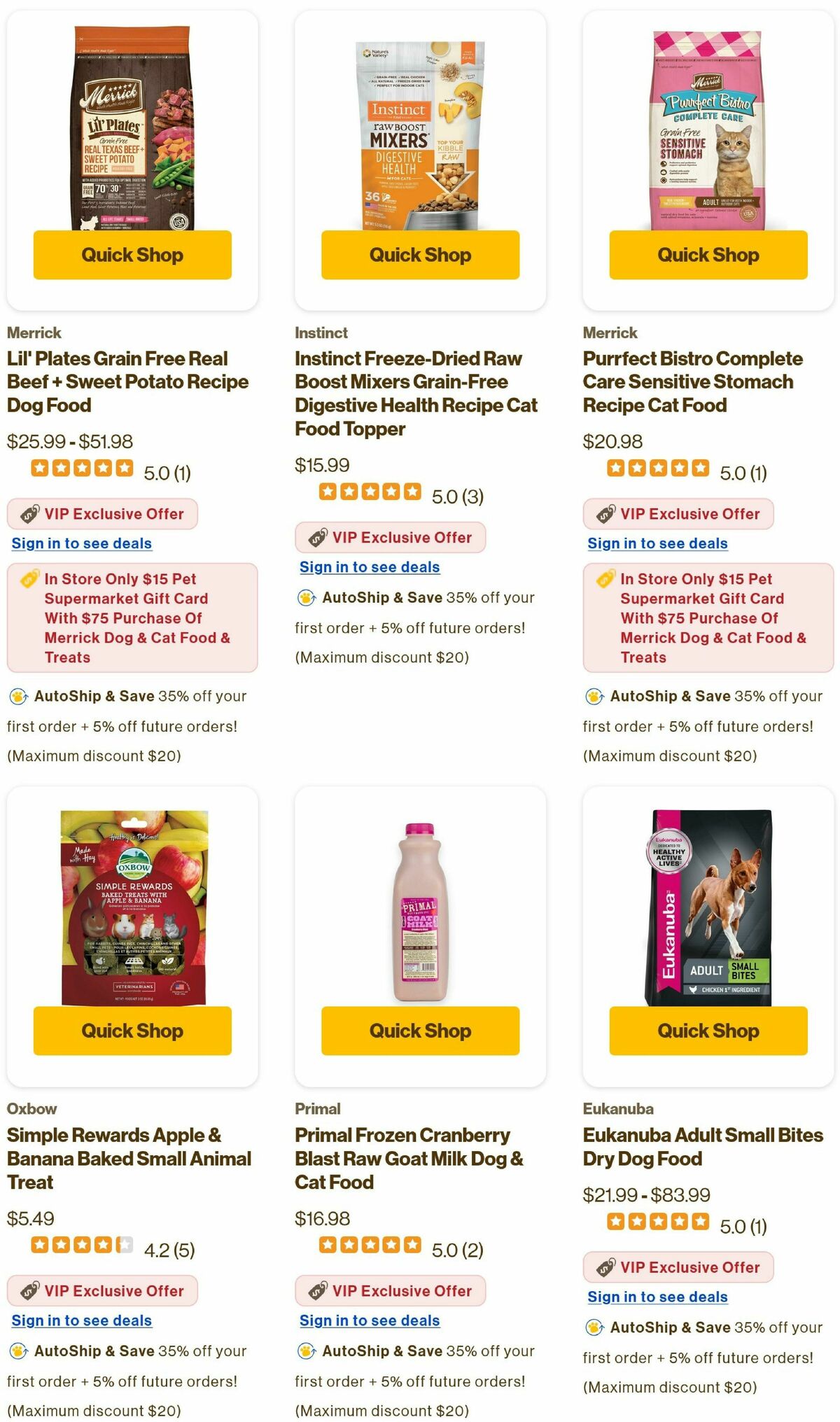 Pet Supermarket Weekly Ad from February 3