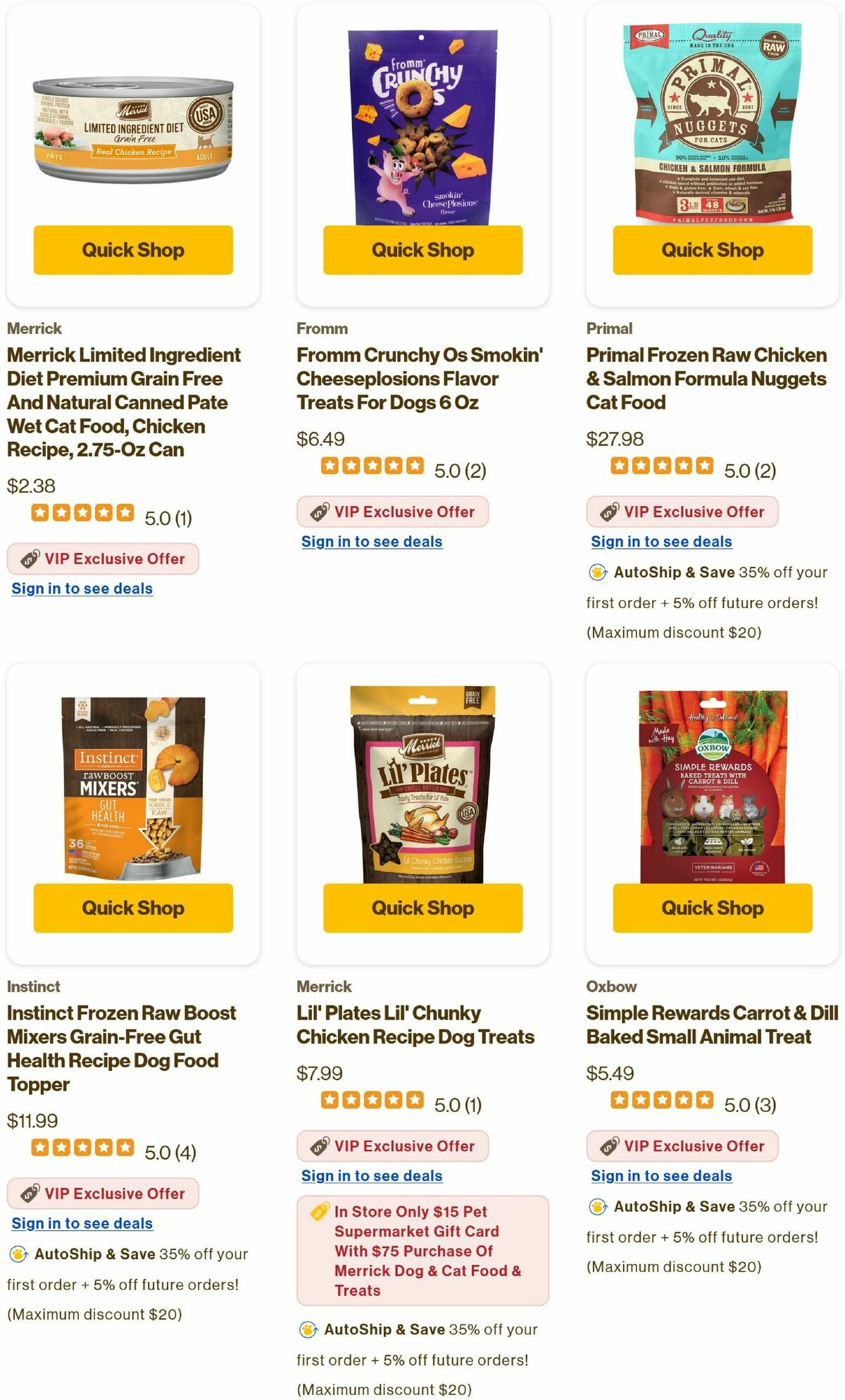 Pet Supermarket Weekly Ad from February 3