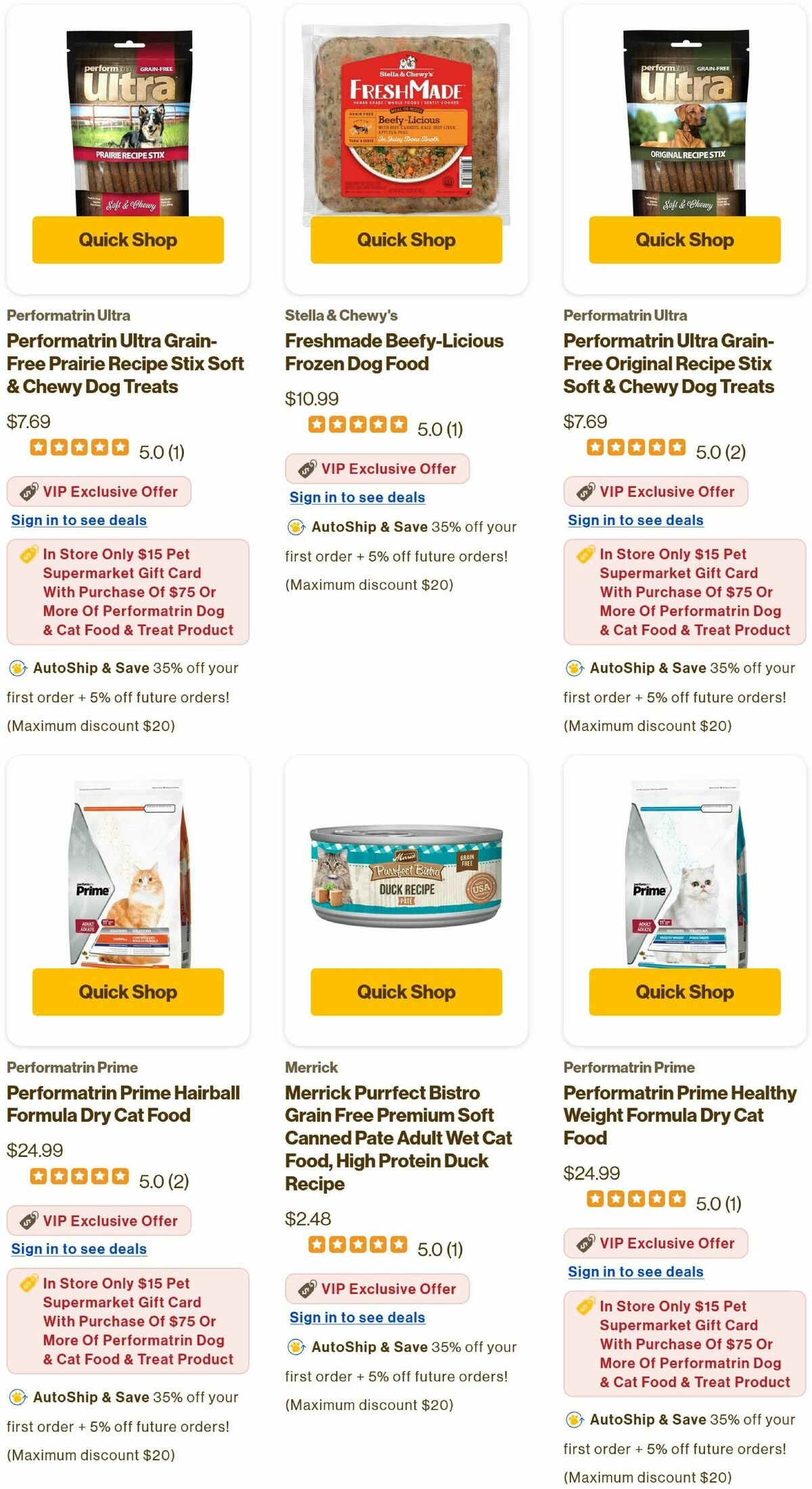 Pet Supermarket Weekly Ad from February 3