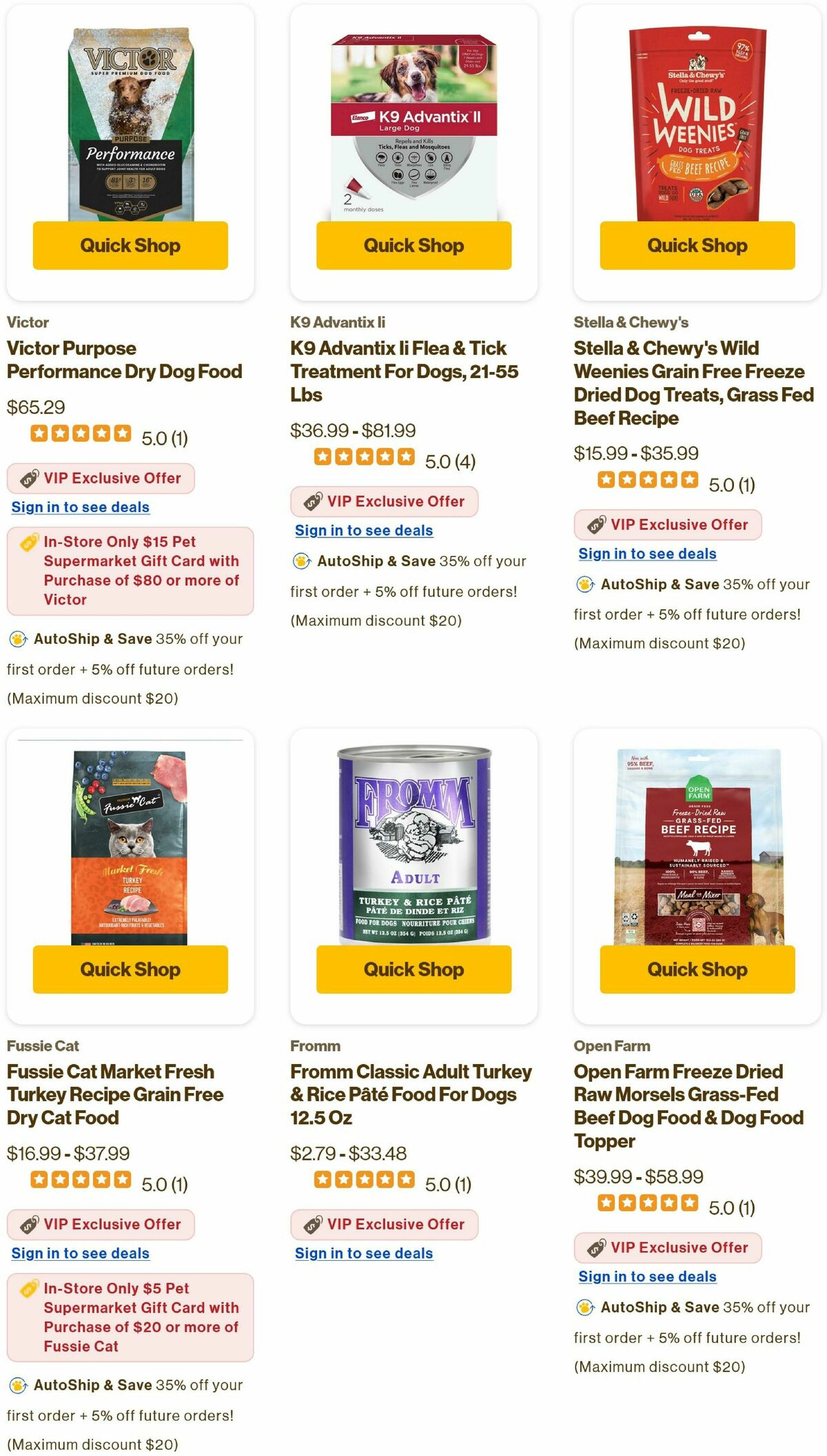 Pet Supermarket Weekly Ad from March 3