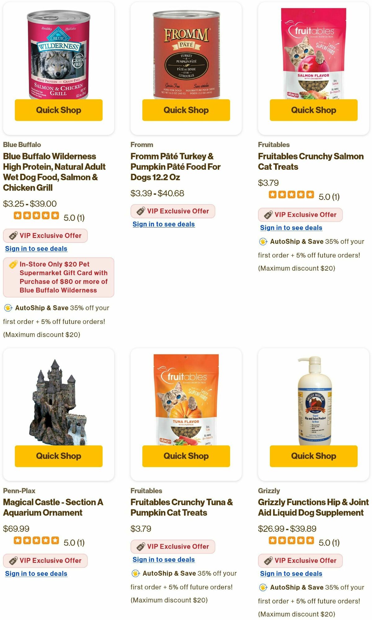 Pet Supermarket Weekly Ad from March 3