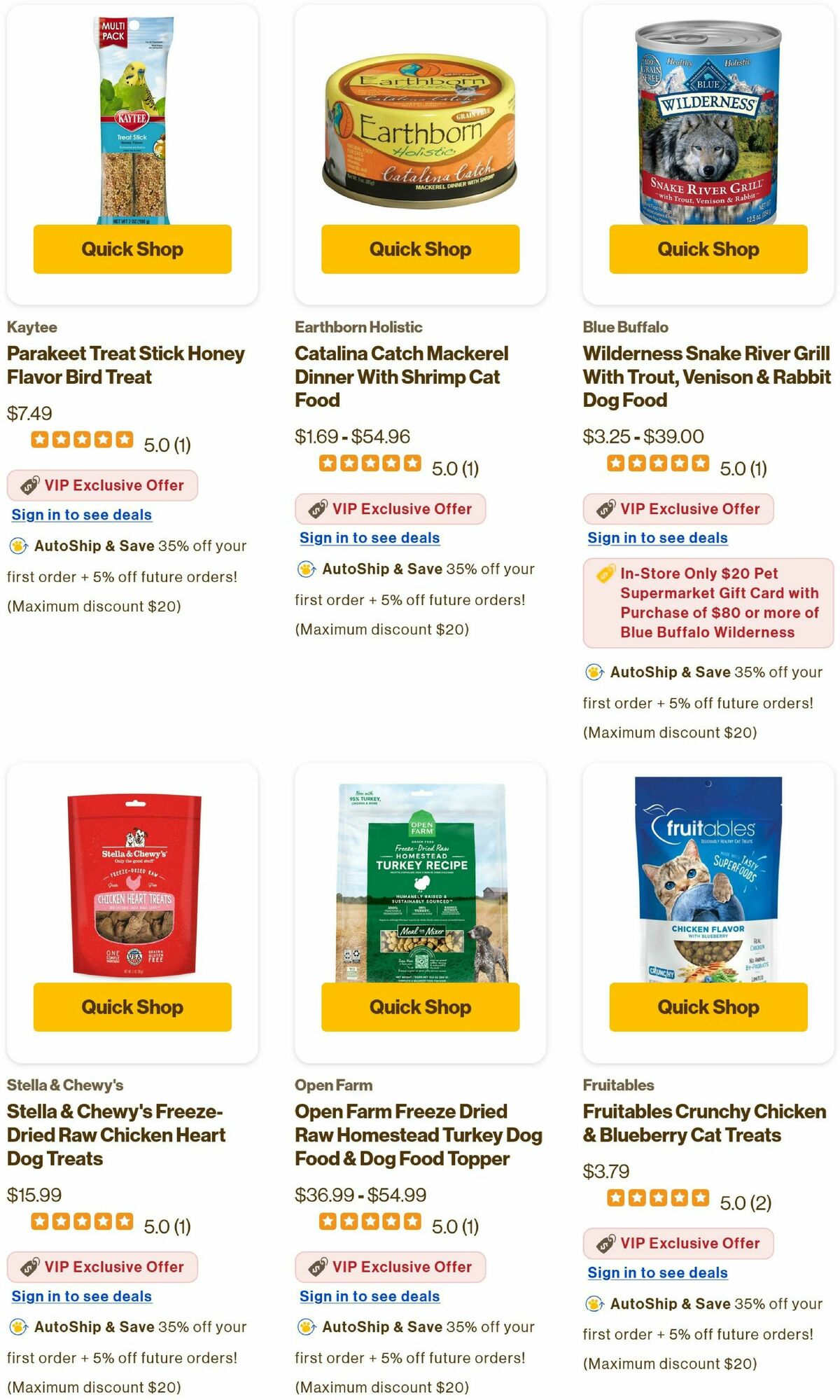 Pet Supermarket Weekly Ad from March 3