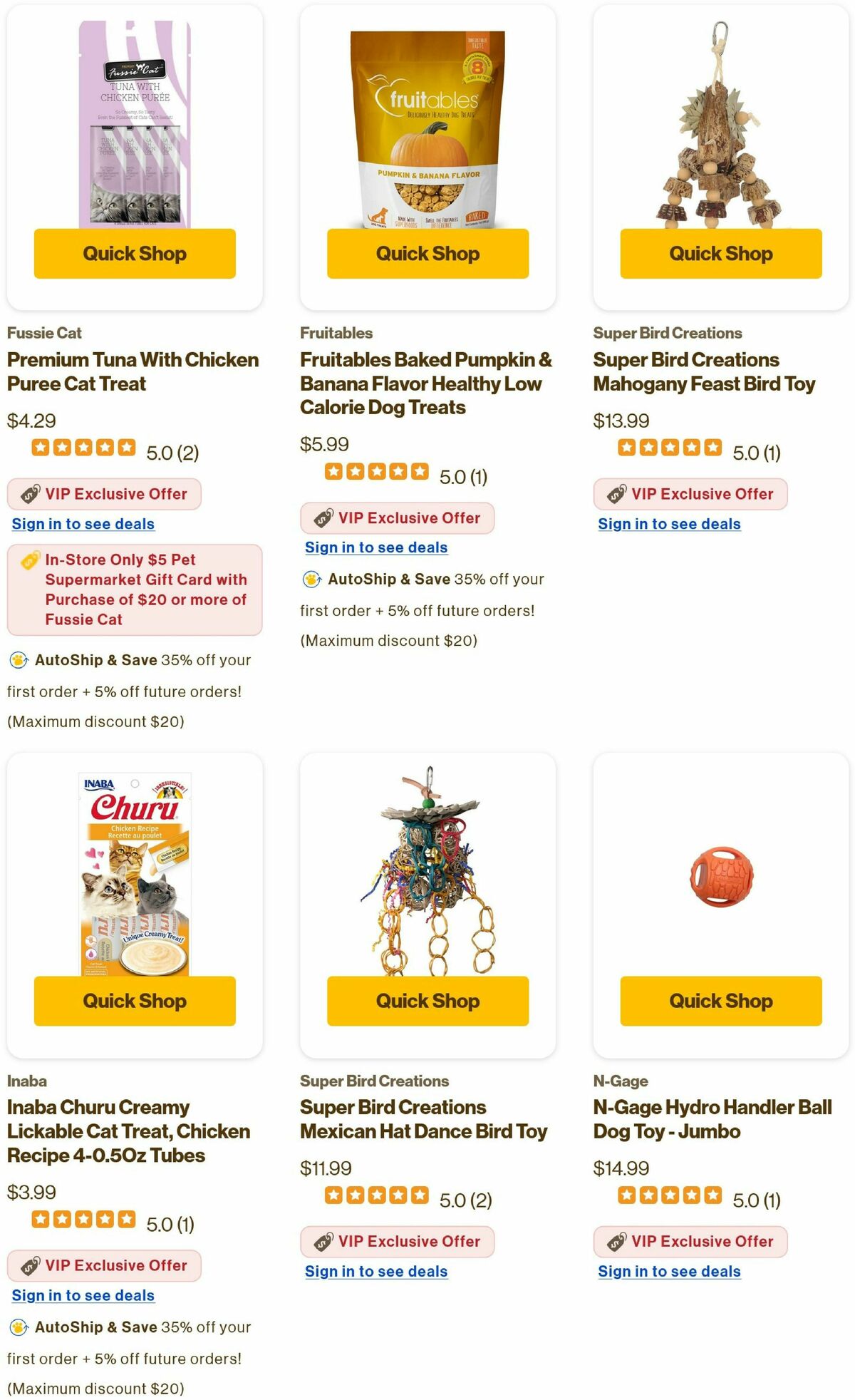 Pet Supermarket Weekly Ad from March 3