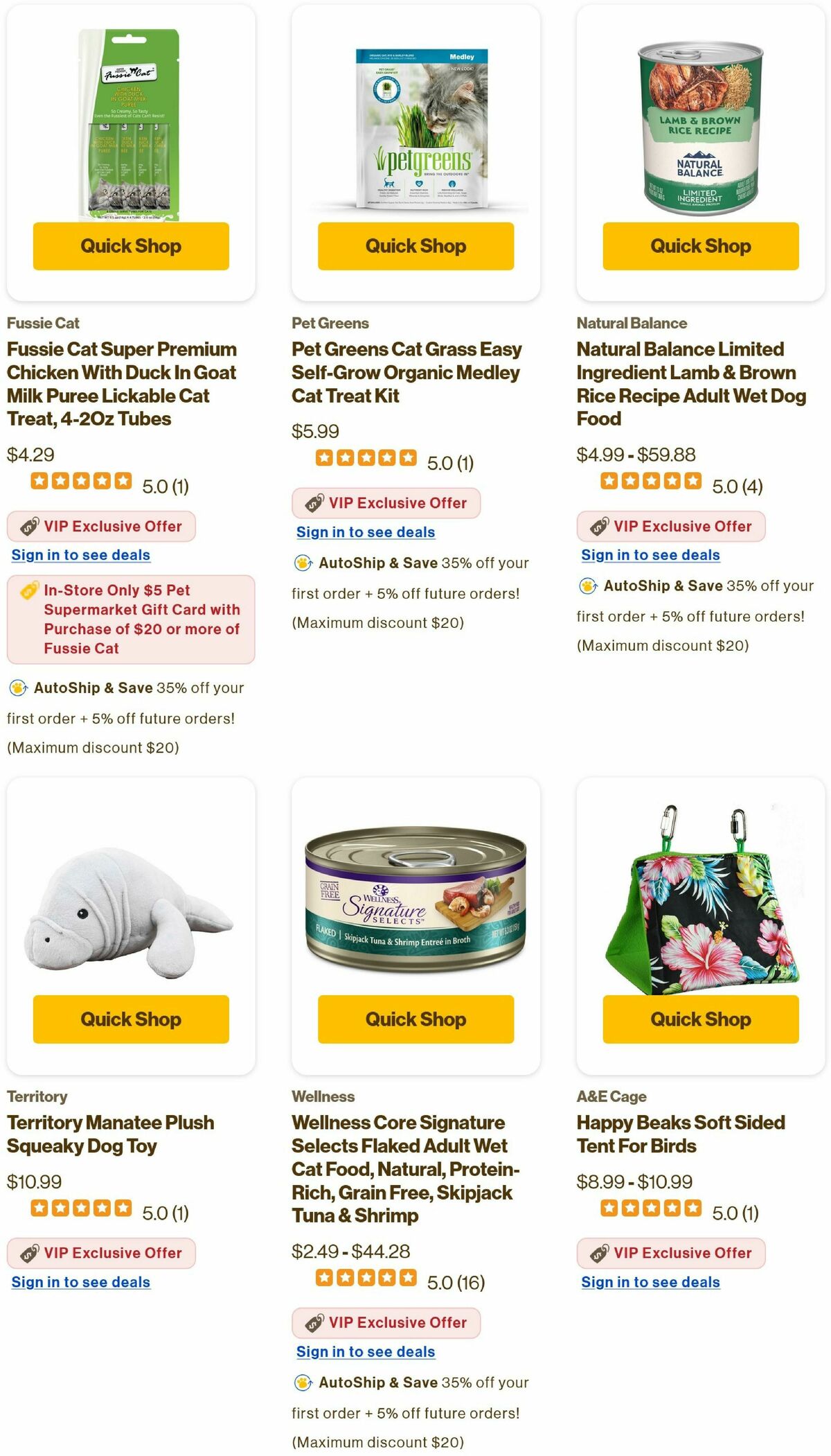 Pet Supermarket Weekly Ad from March 3