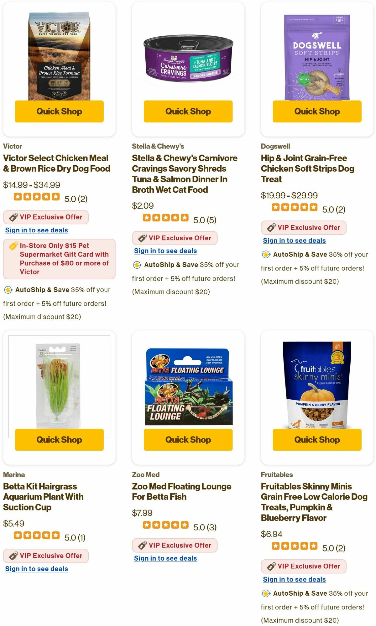 Pet Supermarket Weekly Ad from March 3