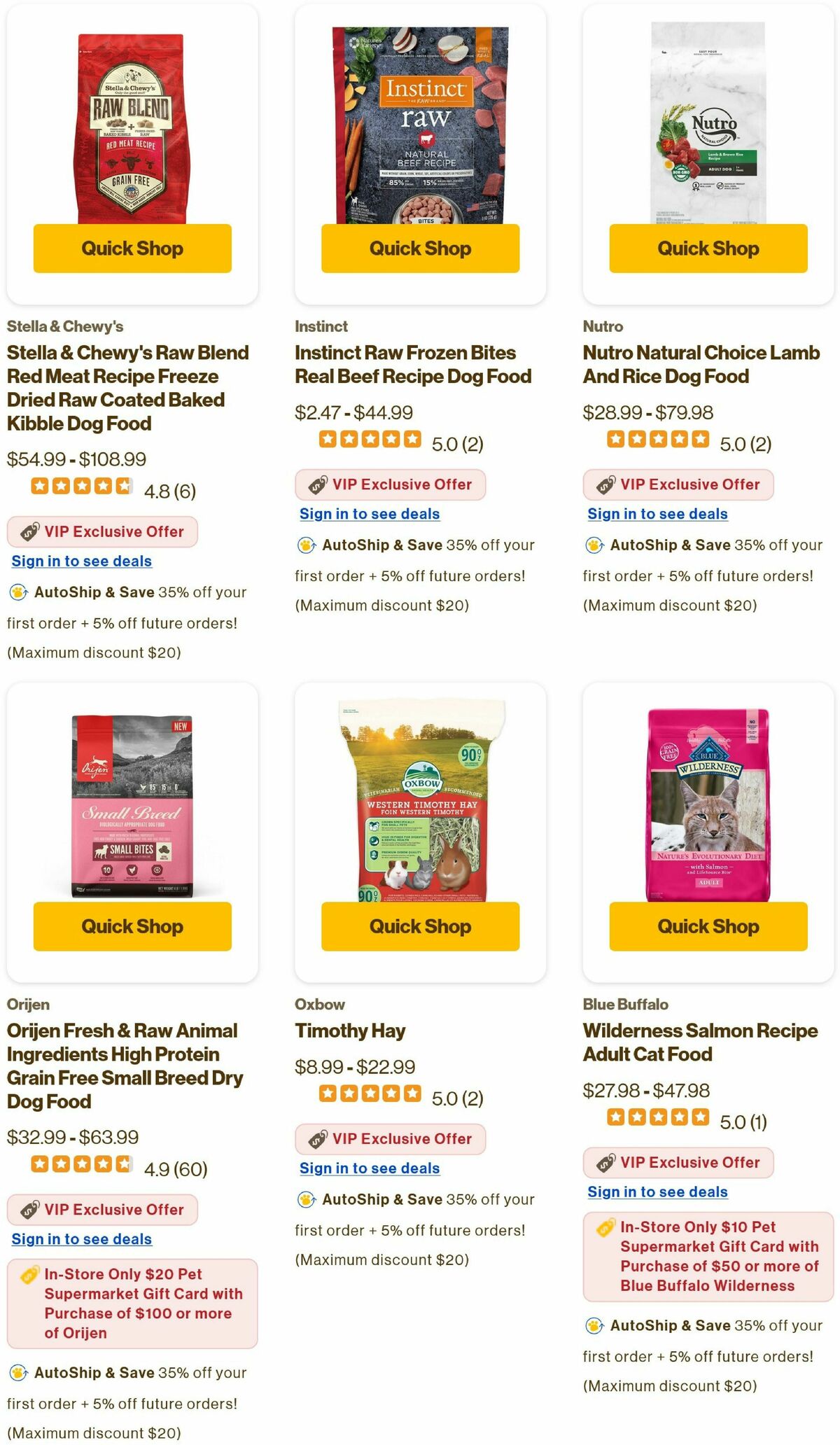 Pet Supermarket Weekly Ad from March 3
