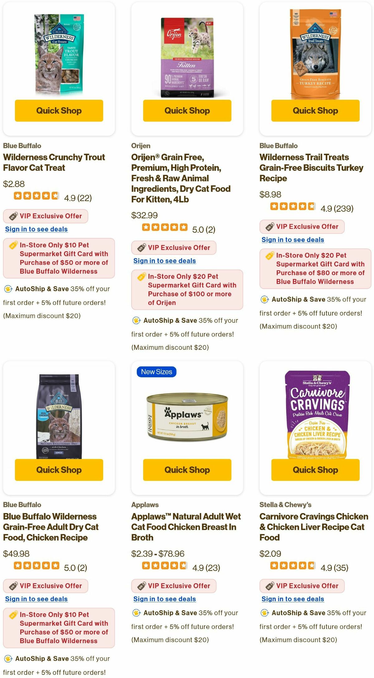 Pet Supermarket Weekly Ad from March 3