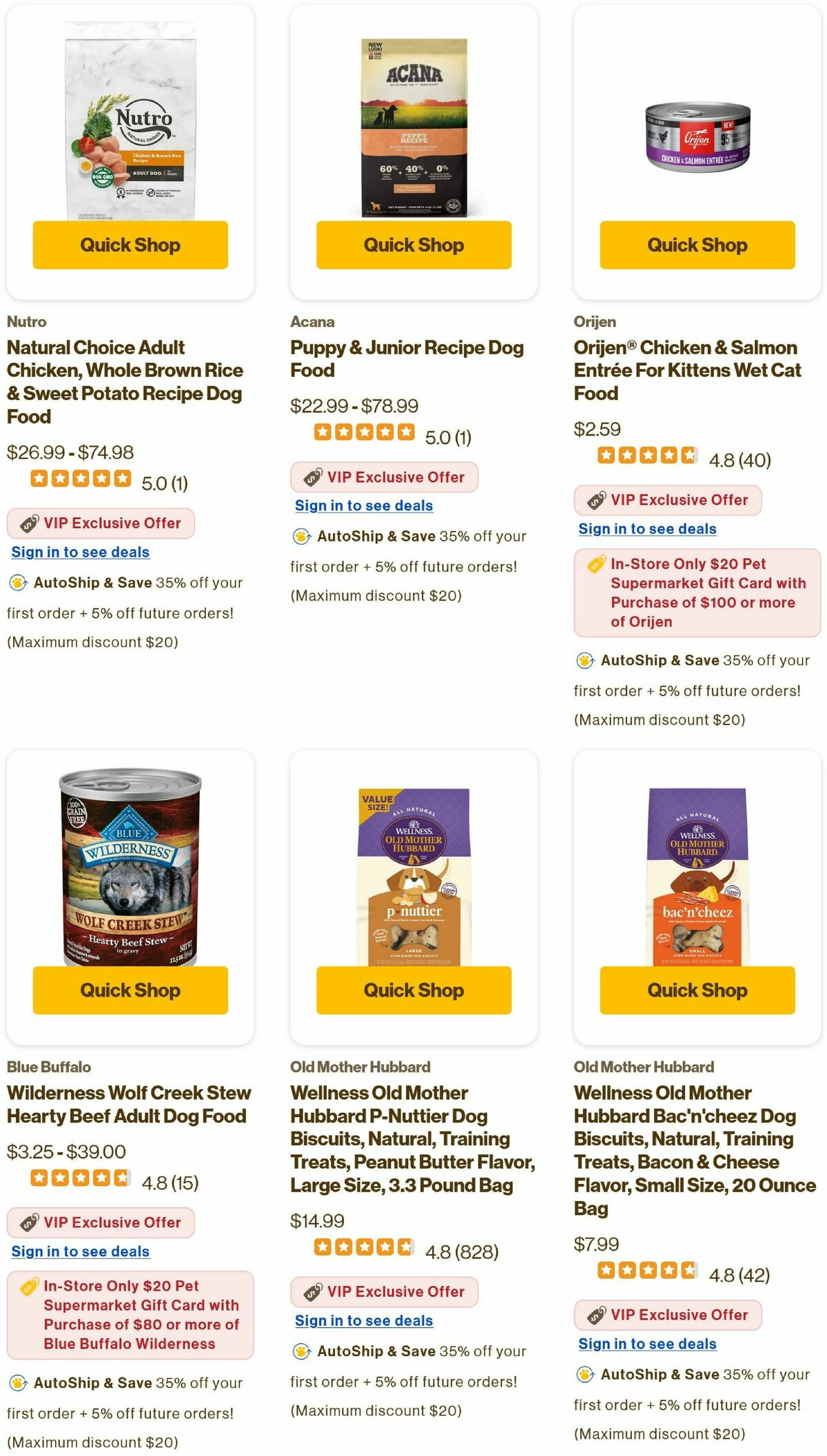 Pet Supermarket Weekly Ad from March 3