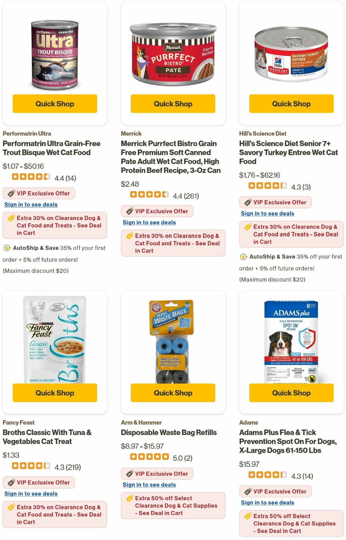 Pet Supermarket Weekly Ad from April 3