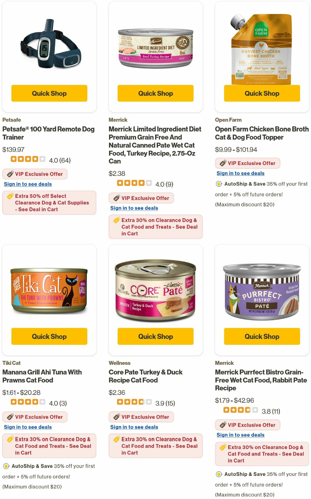 Pet Supermarket Weekly Ad from April 3