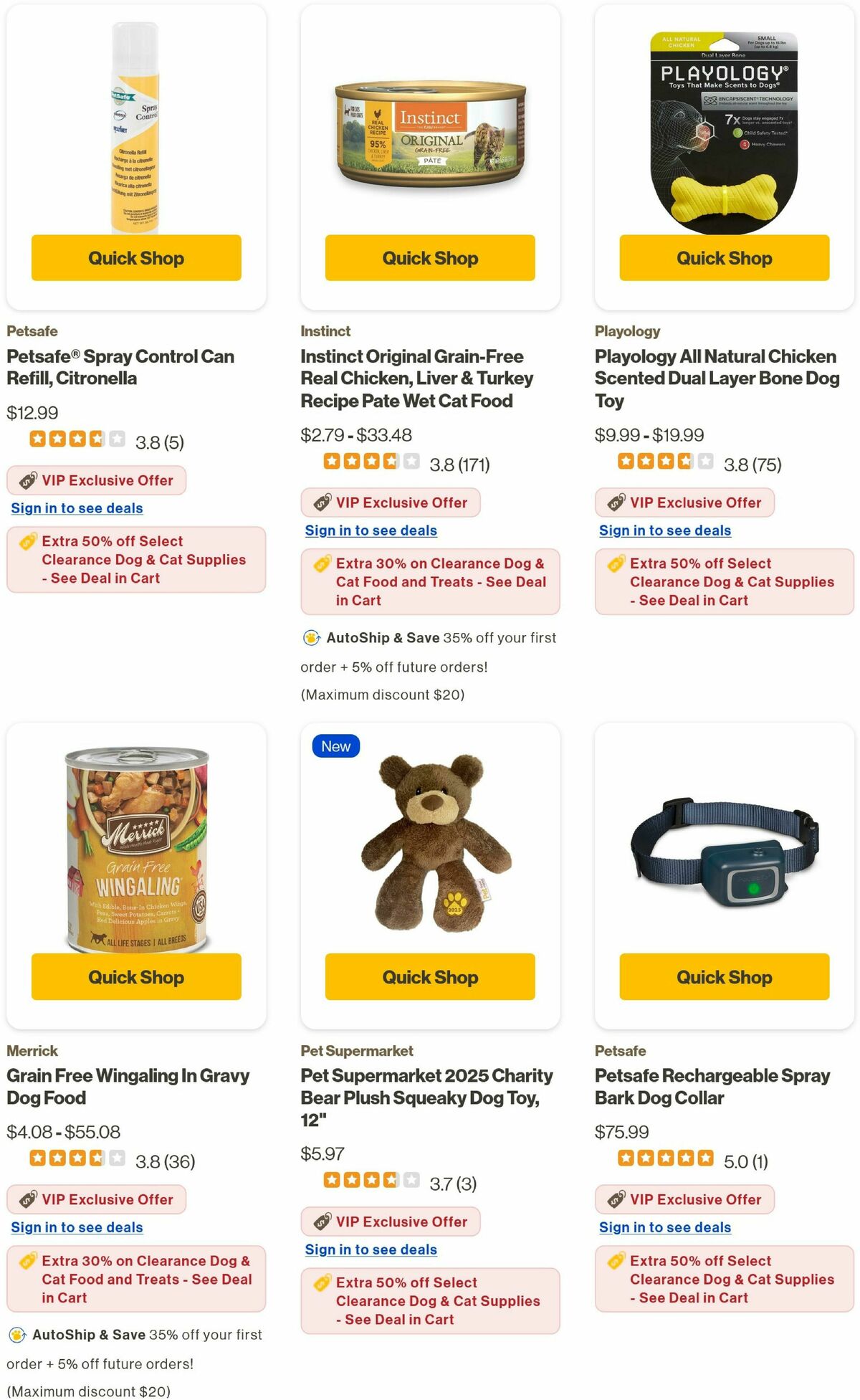 Pet Supermarket Weekly Ad from April 3