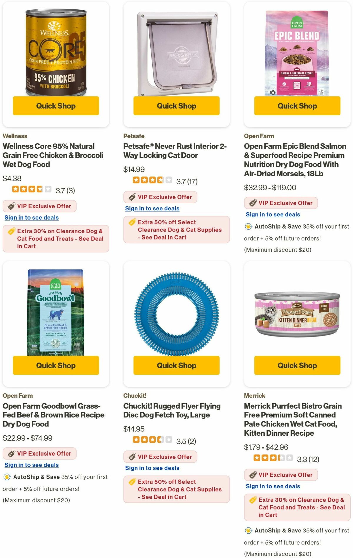 Pet Supermarket Weekly Ad from April 3