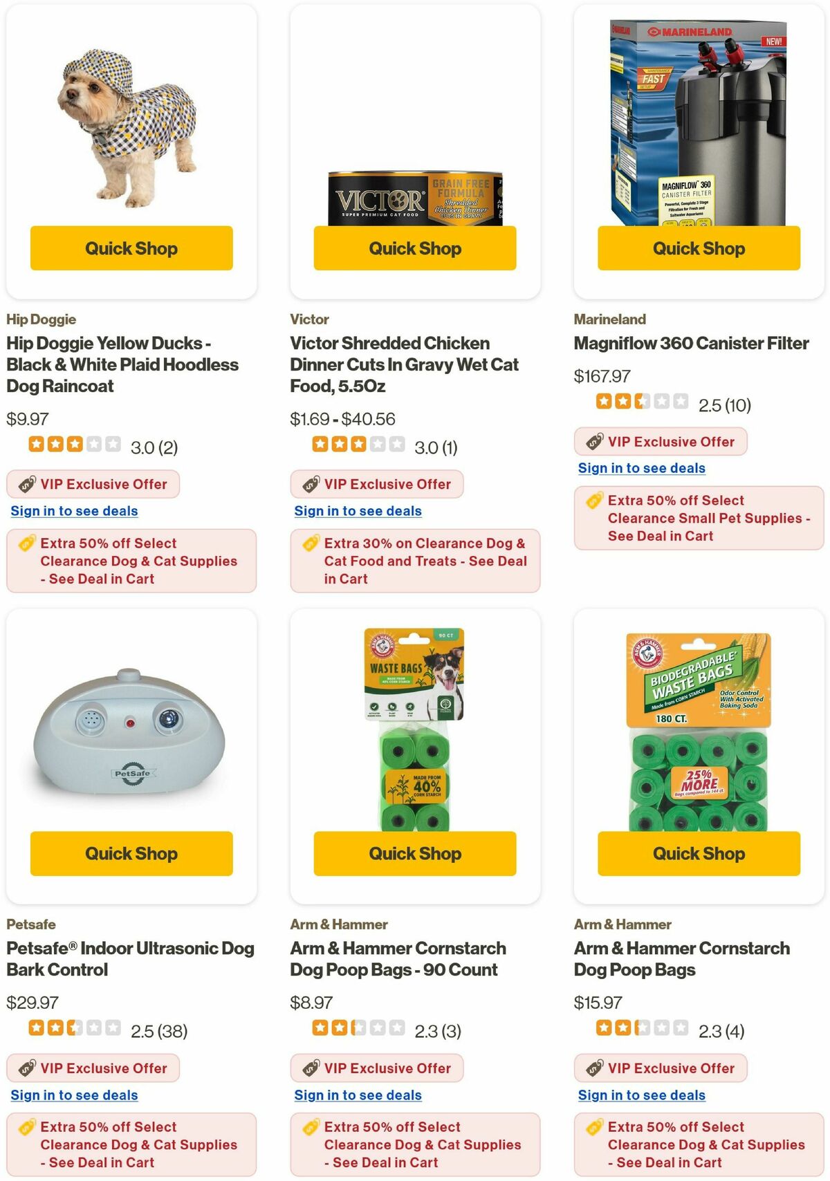 Pet Supermarket Weekly Ad from April 3