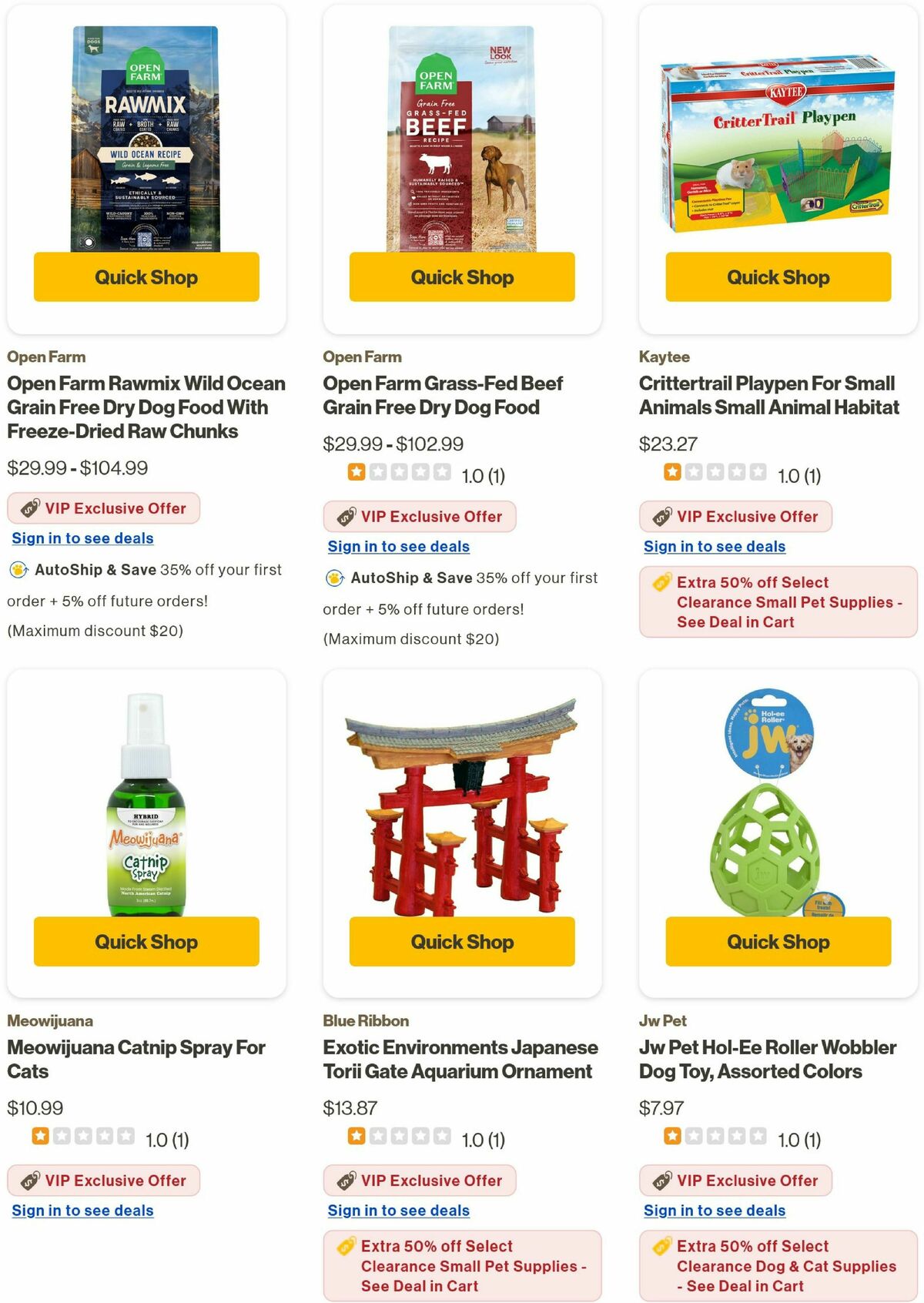 Pet Supermarket Weekly Ad from April 3