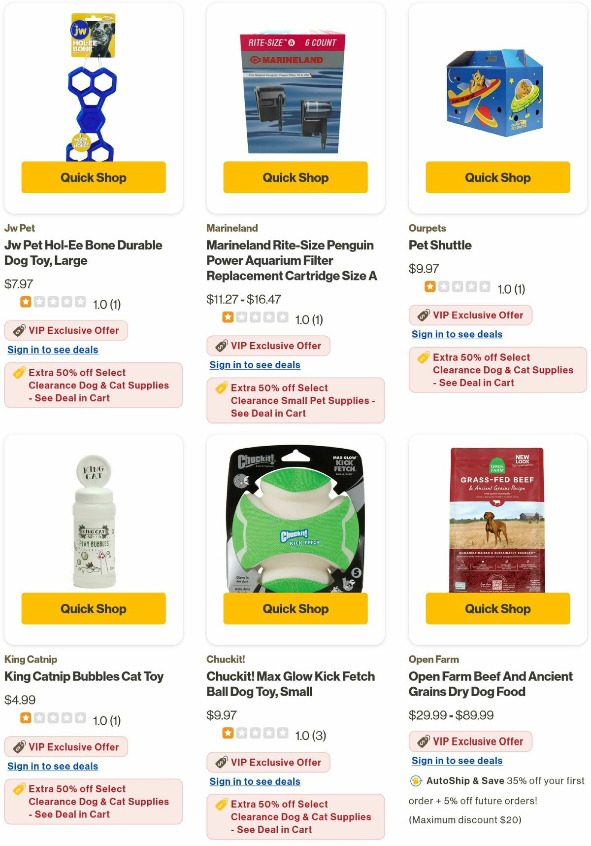 Pet Supermarket Weekly Ad from April 3