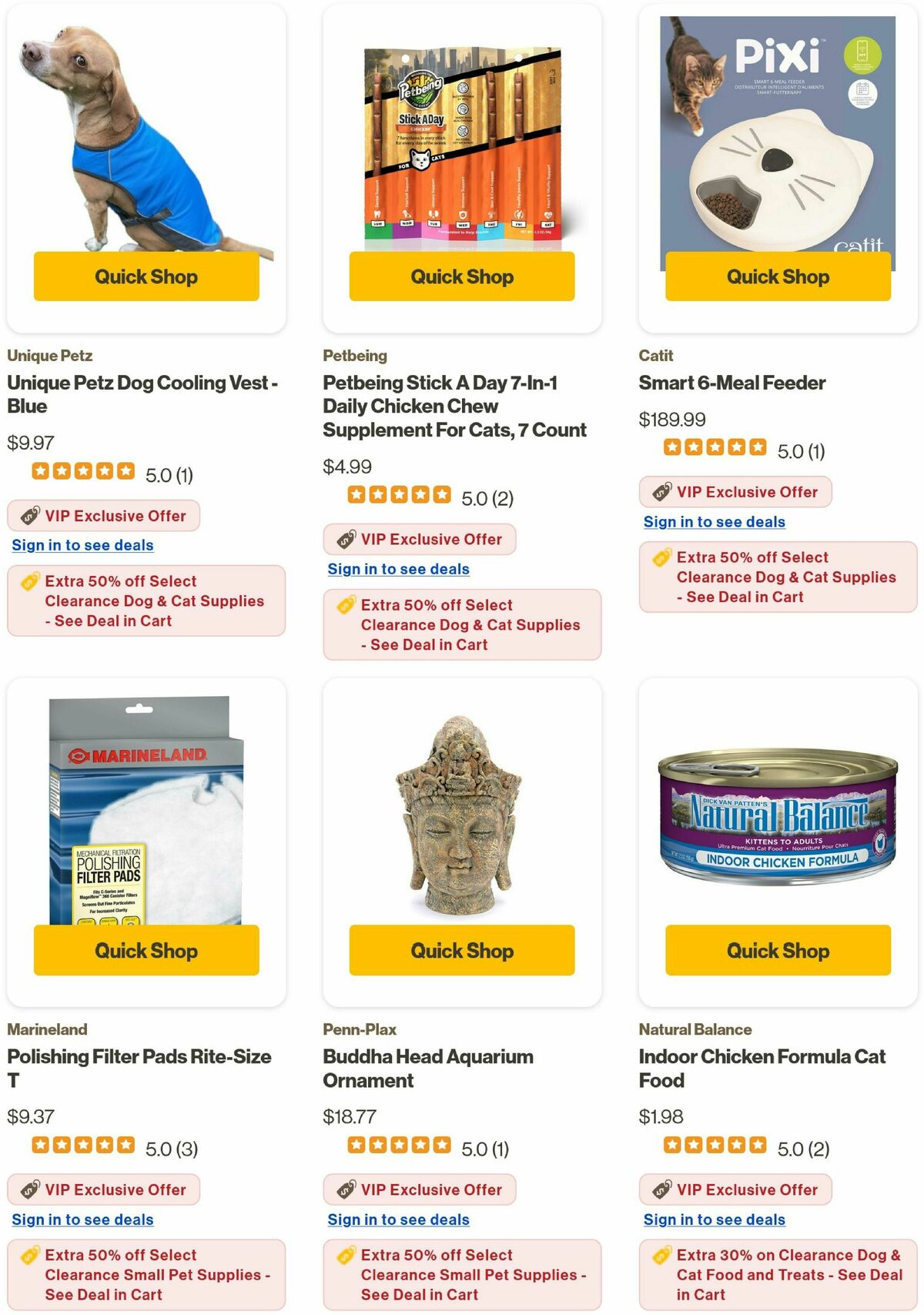 Pet Supermarket Weekly Ad from April 3