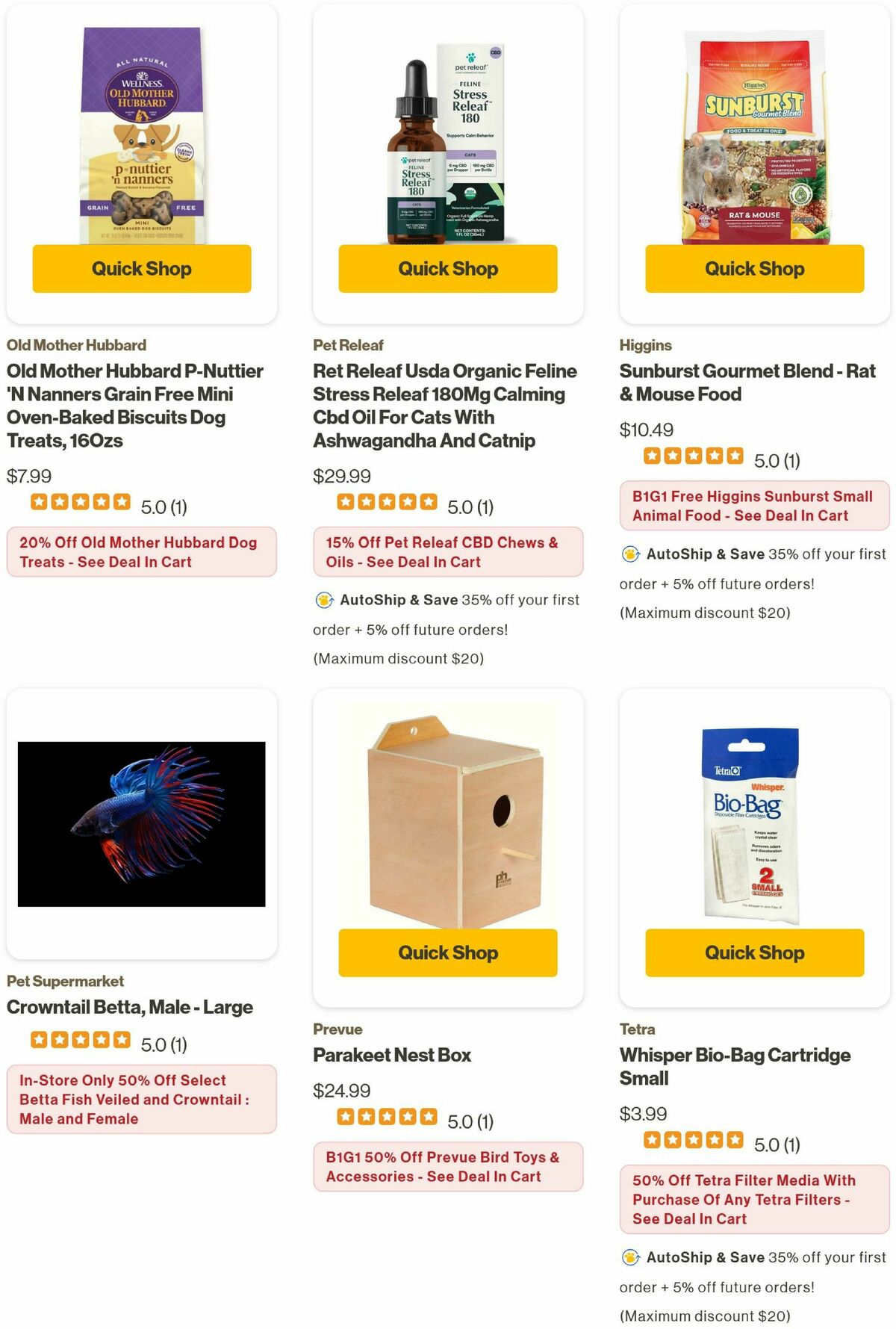 Pet Supermarket Weekly Ad from May 4