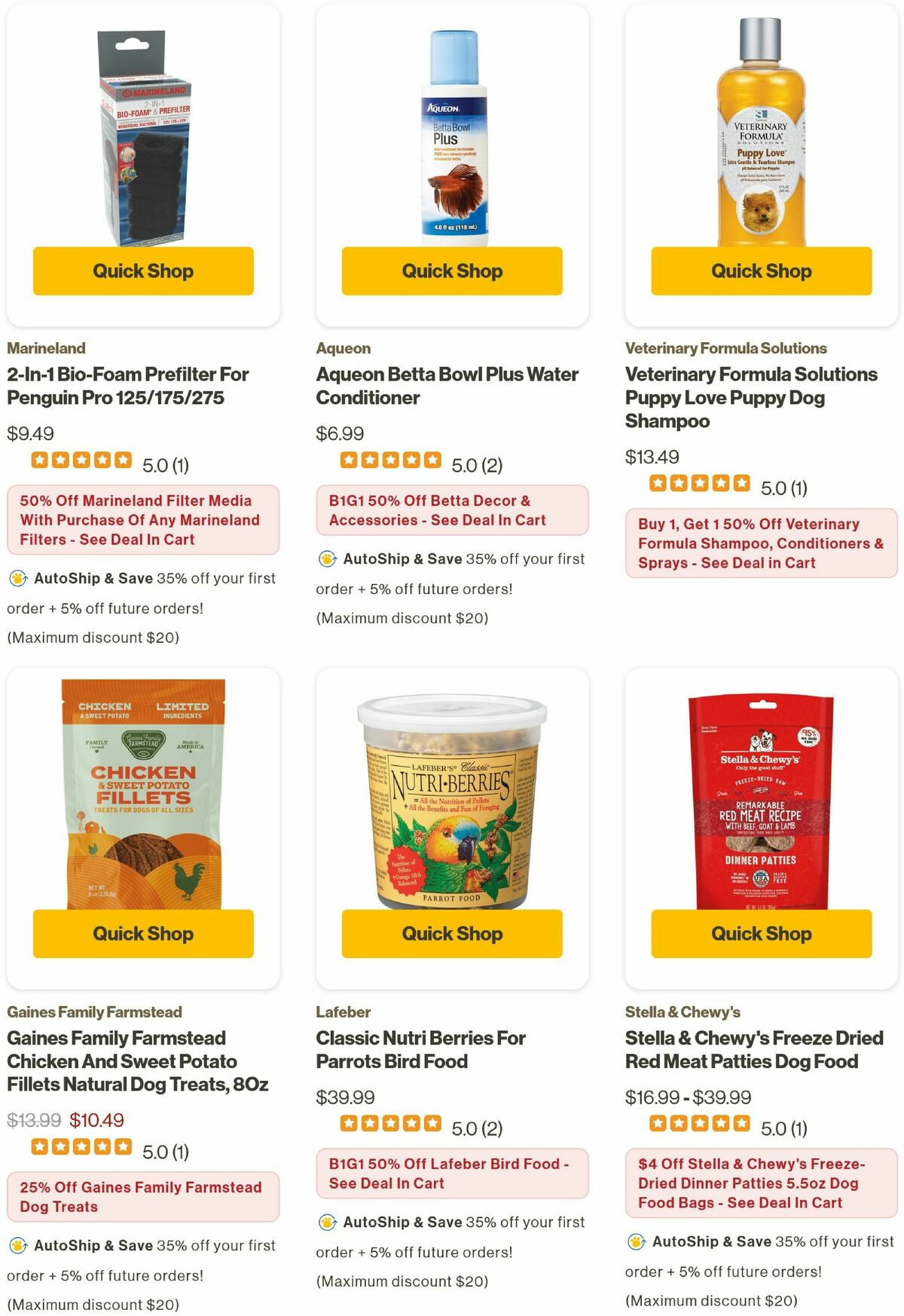 Pet Supermarket Weekly Ad from May 4