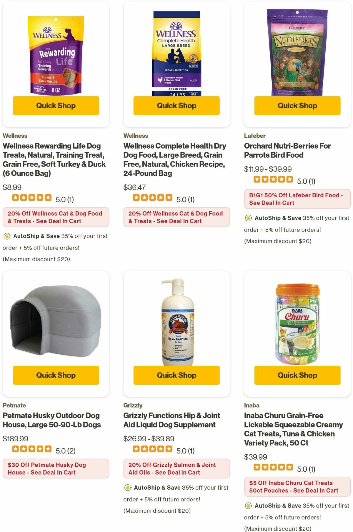 Pet Supermarket Weekly Ad from May 4