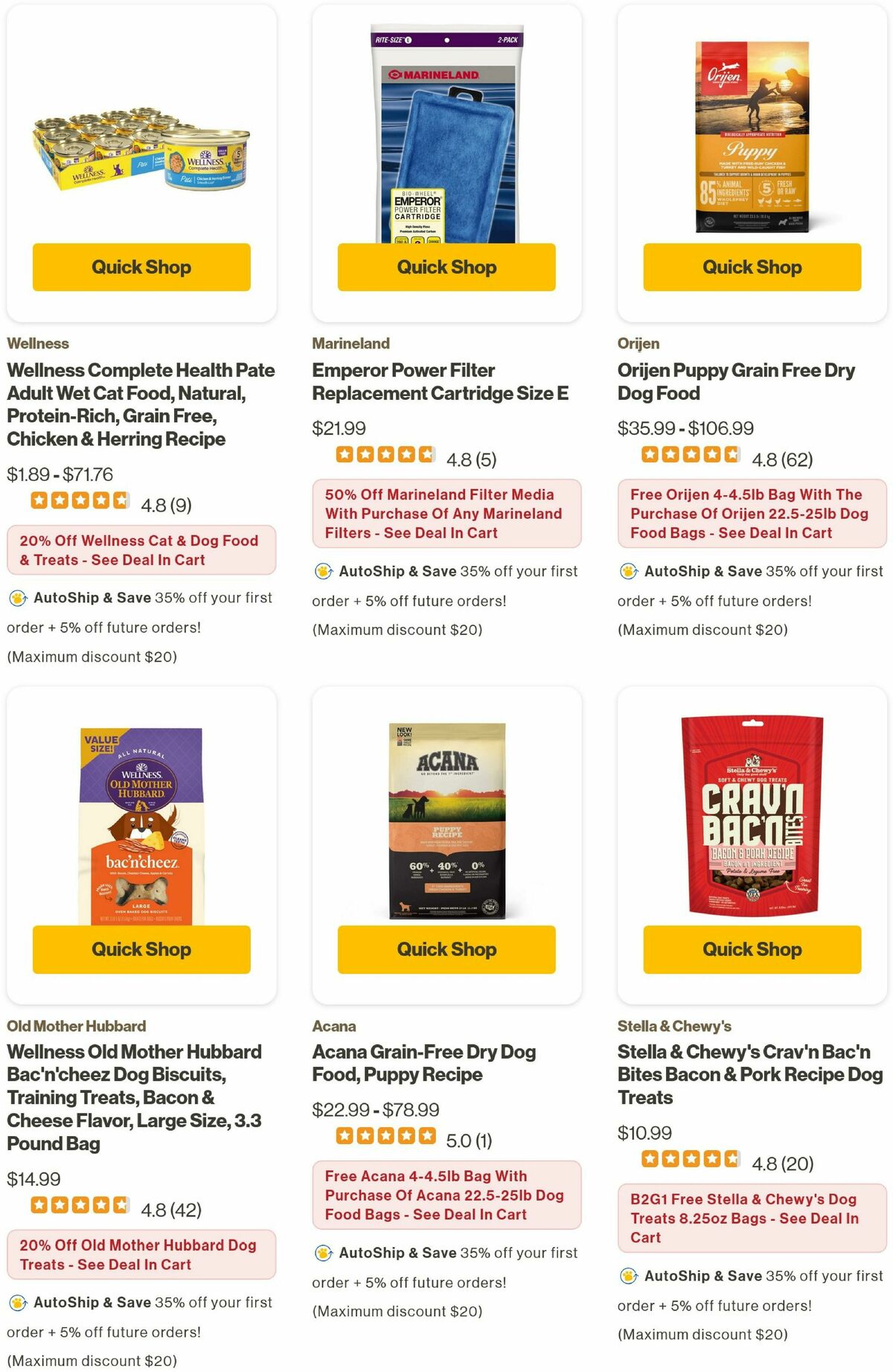Pet Supermarket Weekly Ad from May 4
