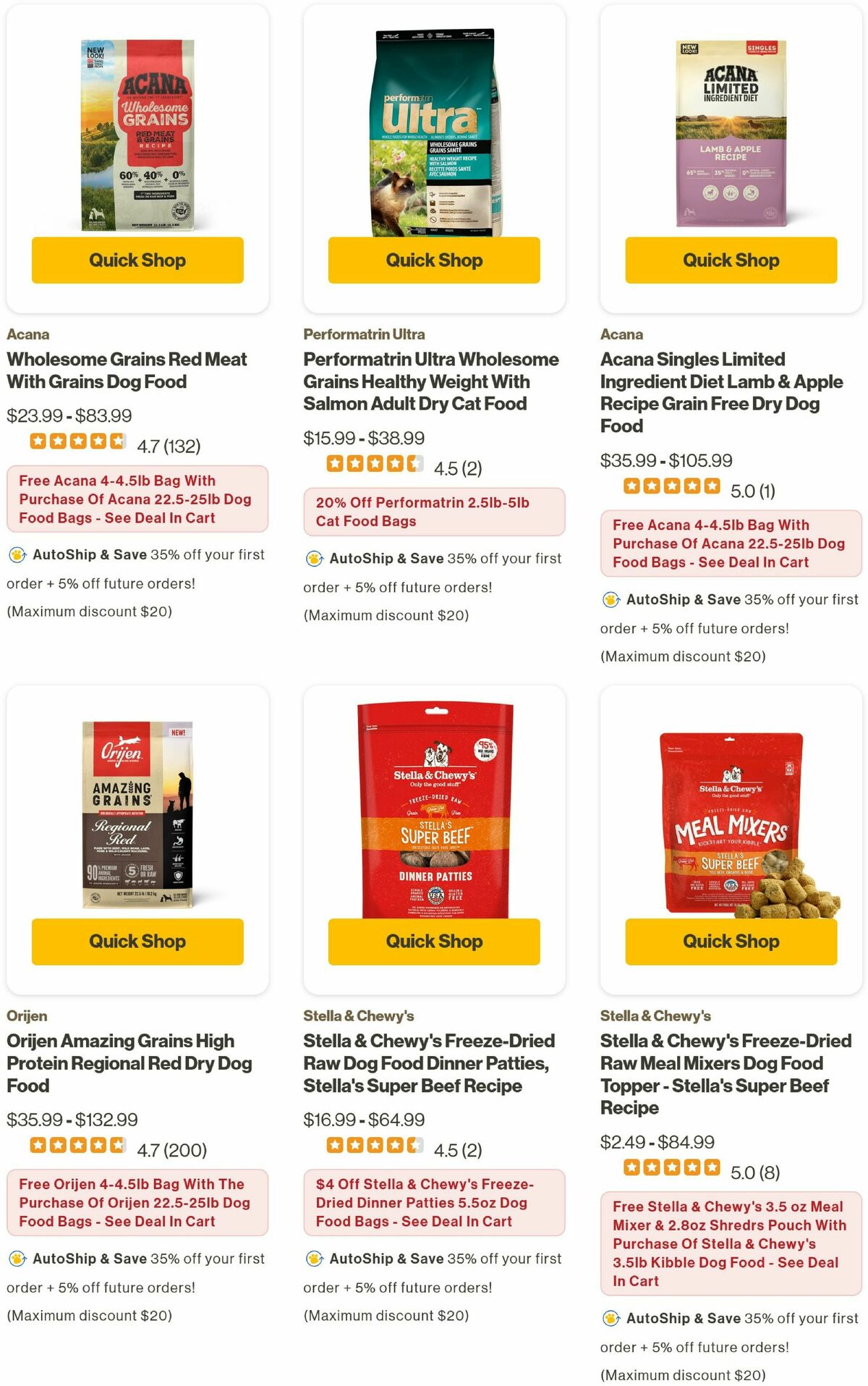 Pet Supermarket Weekly Ad from May 4