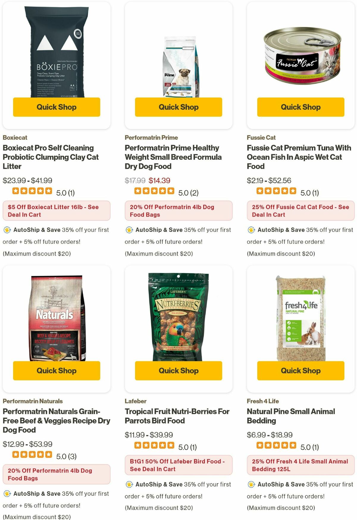 Pet Supermarket Weekly Ad from May 4