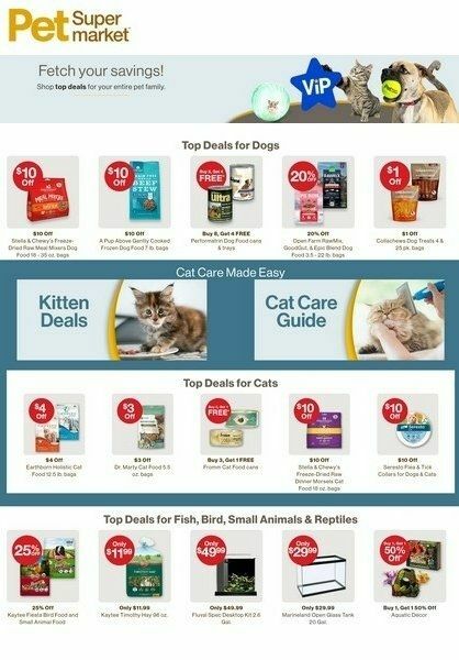 Pet Supermarket Weekly Ad from June 3
