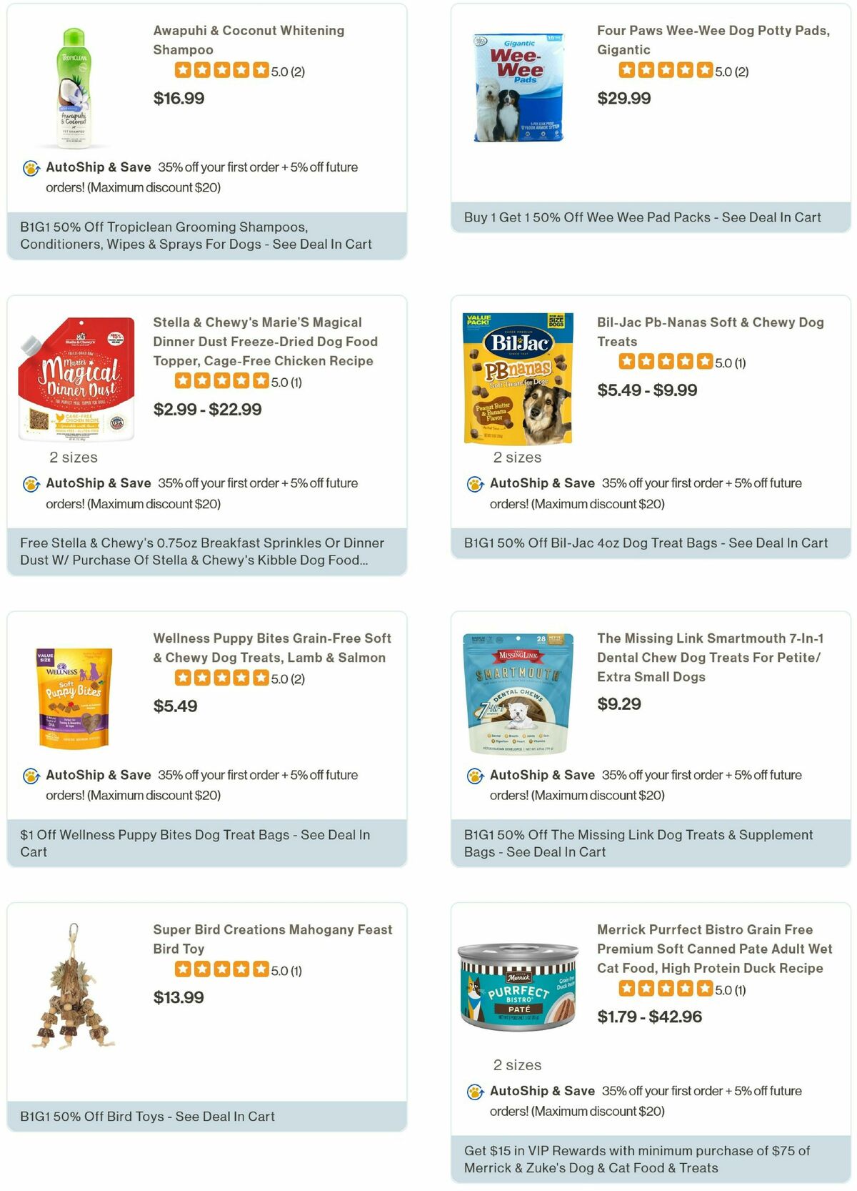 Pet Supermarket Weekly Ad from July 1