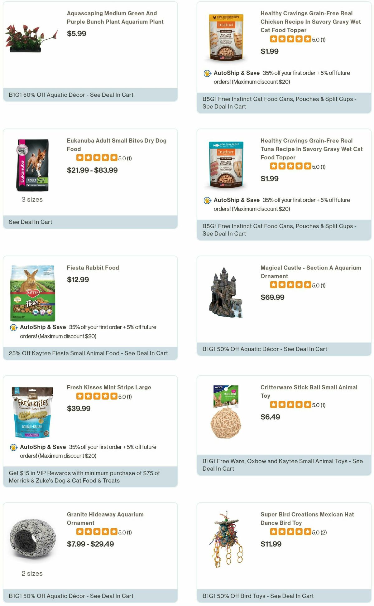 Pet Supermarket Weekly Ad from July 1