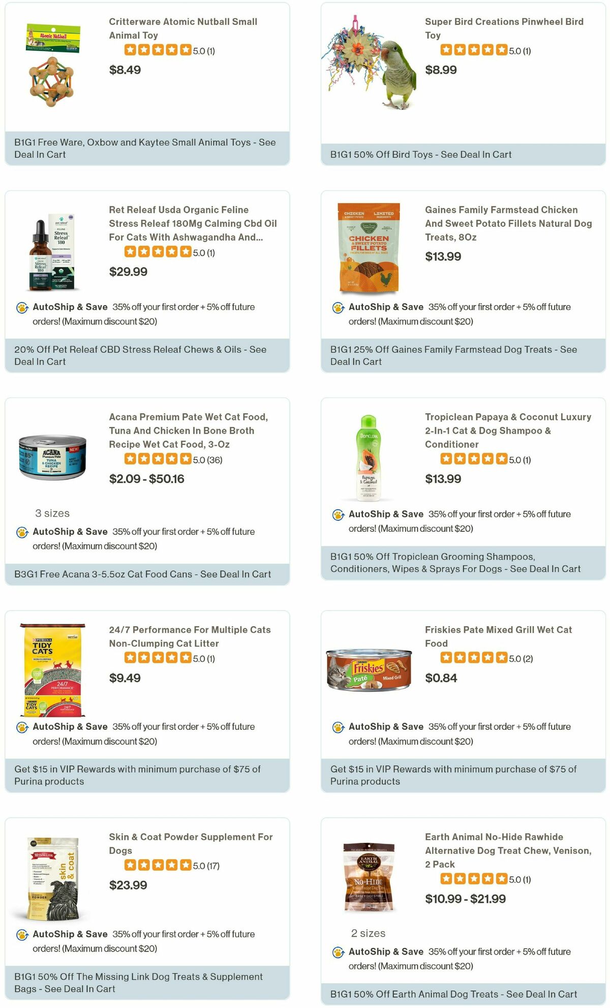 Pet Supermarket Weekly Ad from July 1