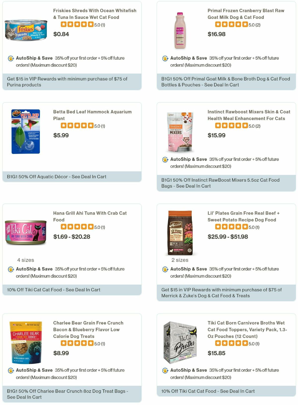 Pet Supermarket Weekly Ad from July 1