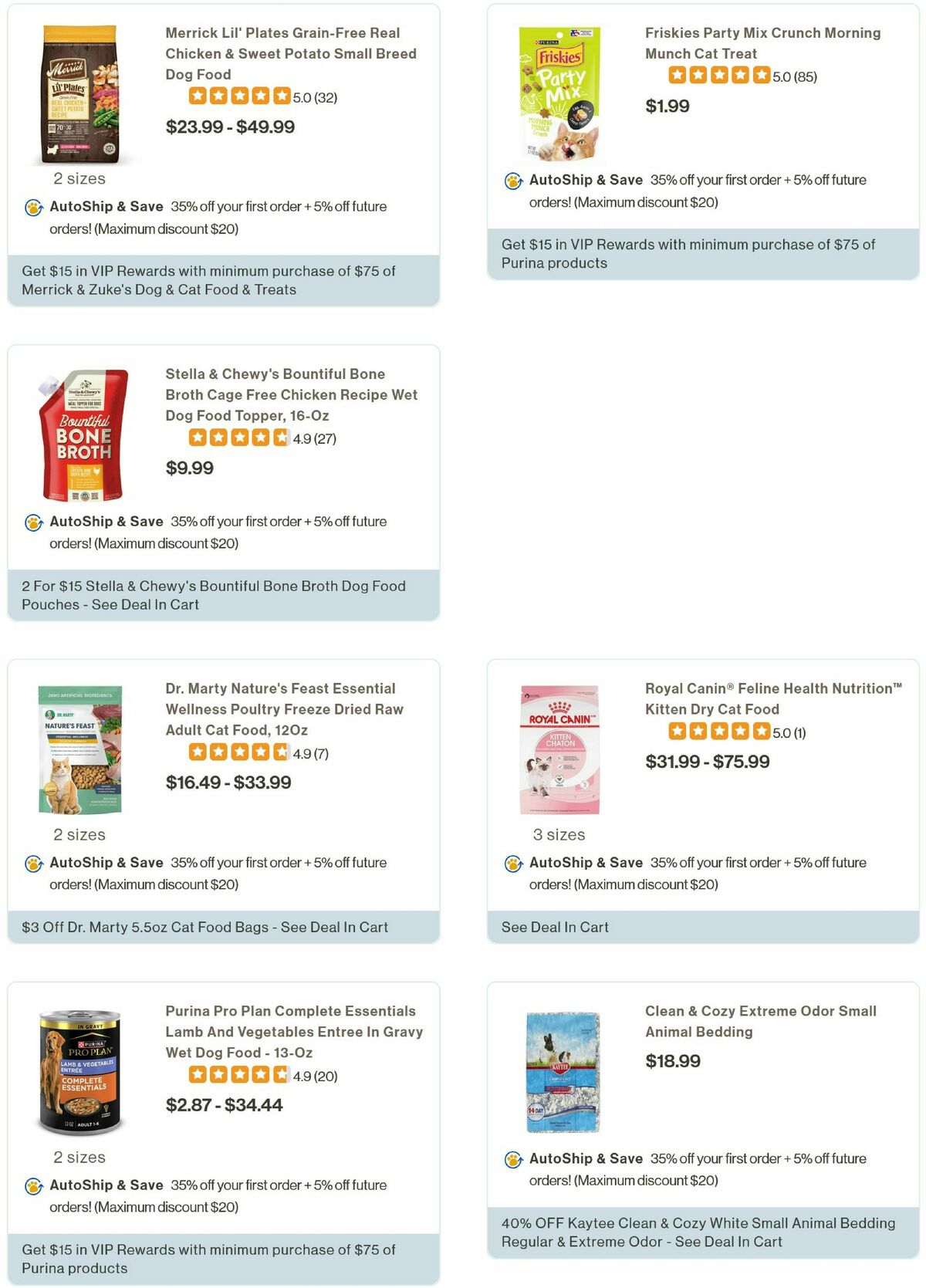 Pet Supermarket Weekly Ad from July 1